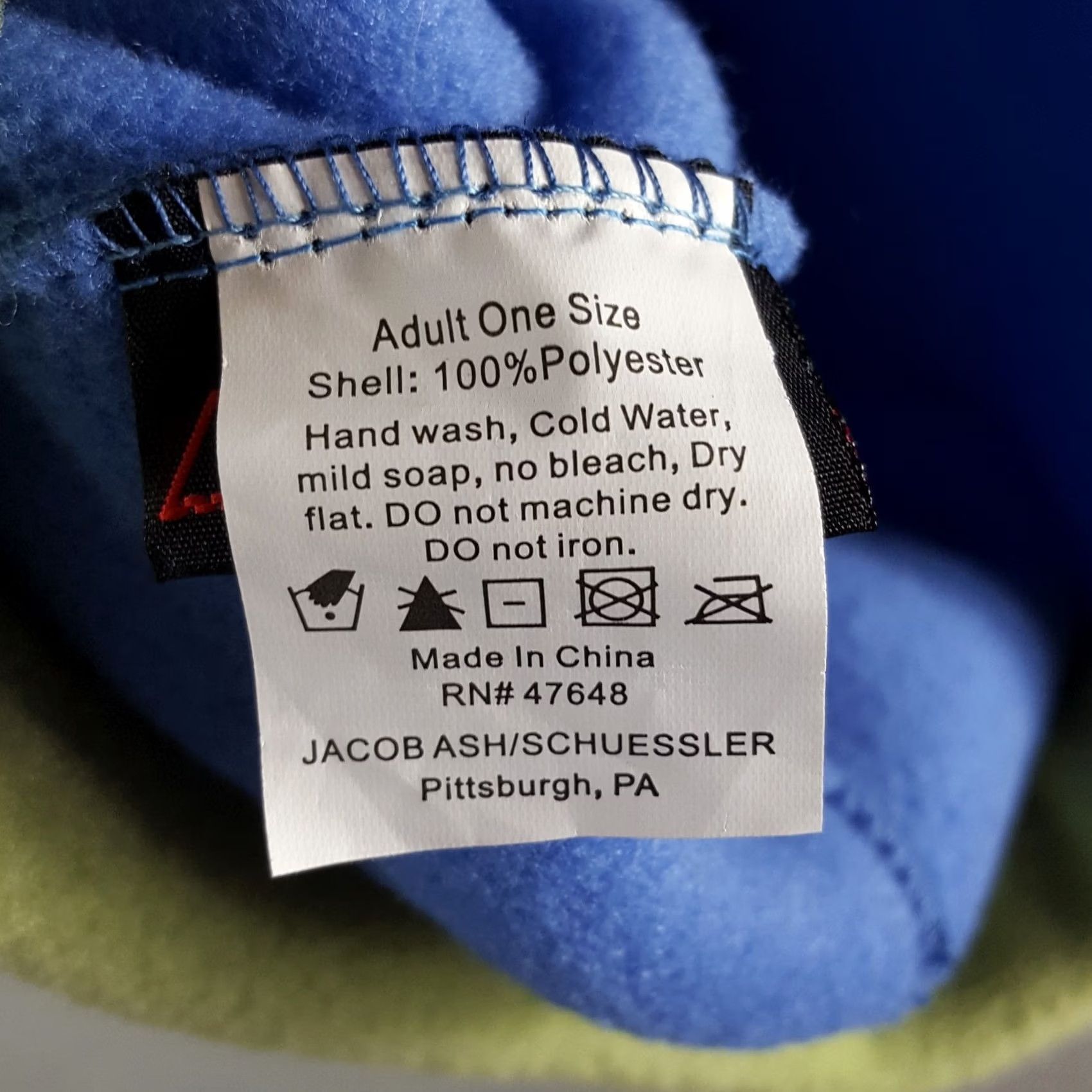 Vintage VINTAGE Puffin Down Beanie Toboggan Hat Cap Knitting Mills One Size Blue Mens Beanie Size ONE SIZE - 5 Thumbnail