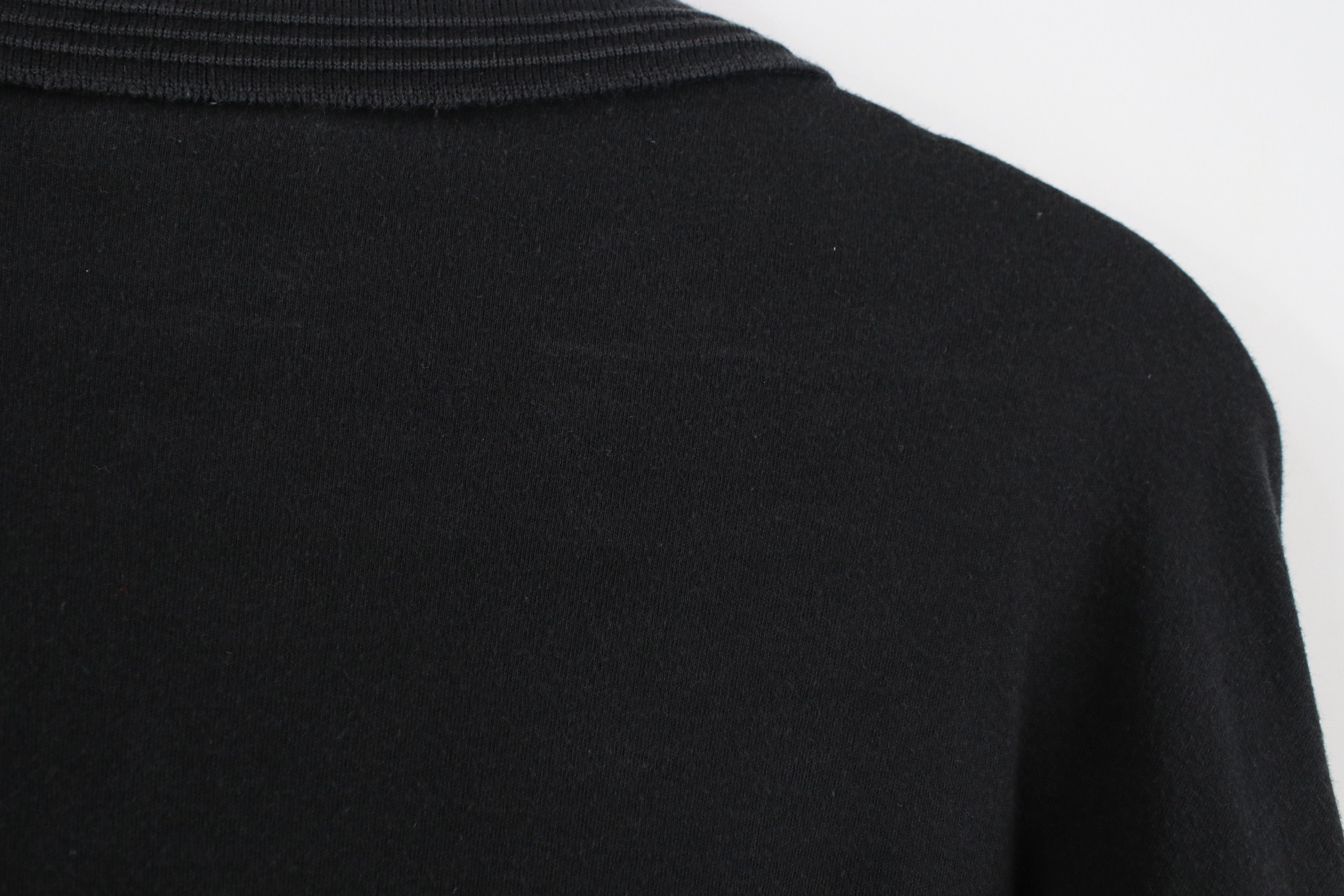 Vintage Vintage 90s Streetwear Long Sleeve Rugby Polo Shirt Black Size US XXL / EU 58 / 5 - 11 Thumbnail