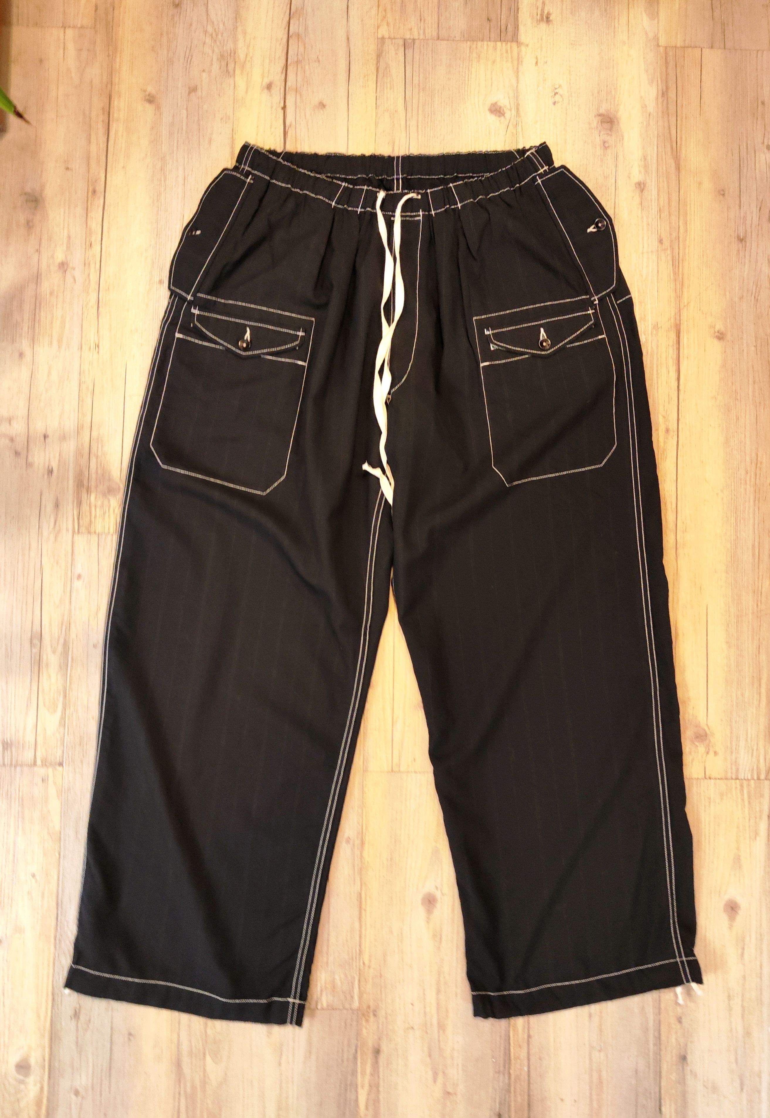 KLASICA Snow (St ver) wide pants.Like D.Hygen or Archivio J.M. Ribot Size US 34 / EU 50 - 5 Thumbnail