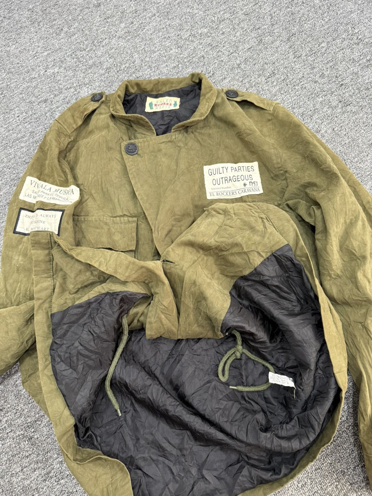 Wacko Maria Wacko Maria Olive Green Parka Jacket Size US L / EU 52-54 / 3 - 5 Thumbnail
