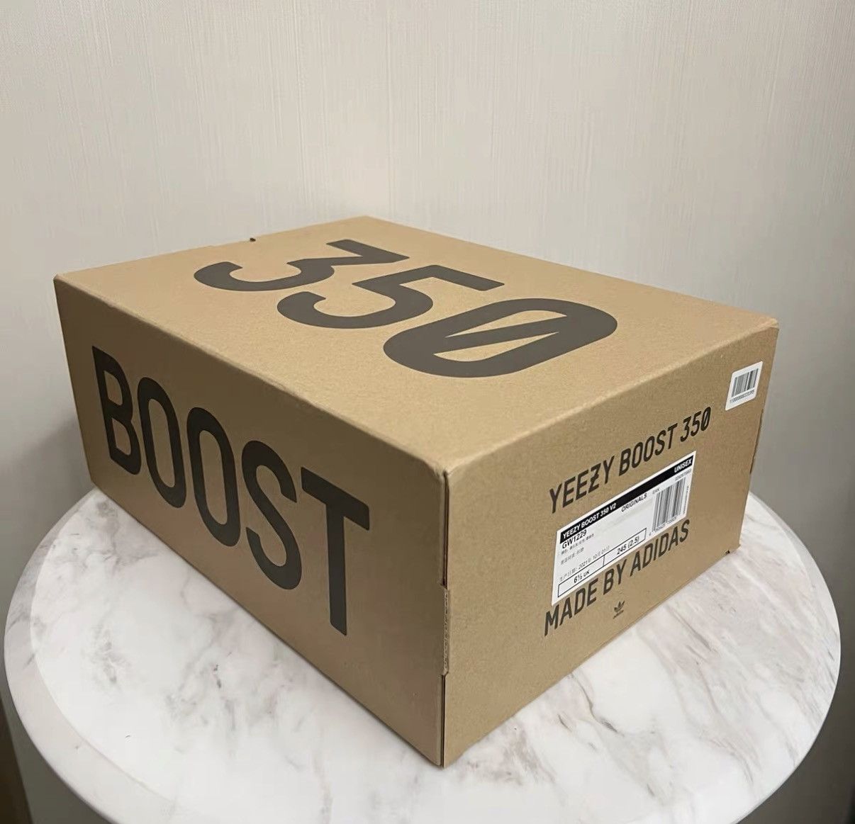 Yeezy Yeezy Boost 350 Sage Grey Orange J42 Size US 6.5 / EU 39-40 - 6 Thumbnail