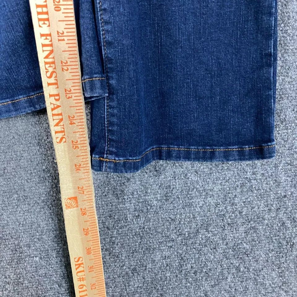 Chaps Chaps Mid Rise Crop Kick Jeans Women's Size 8/29 Denim Size 30" / US 8 / IT 44 - 4 Thumbnail