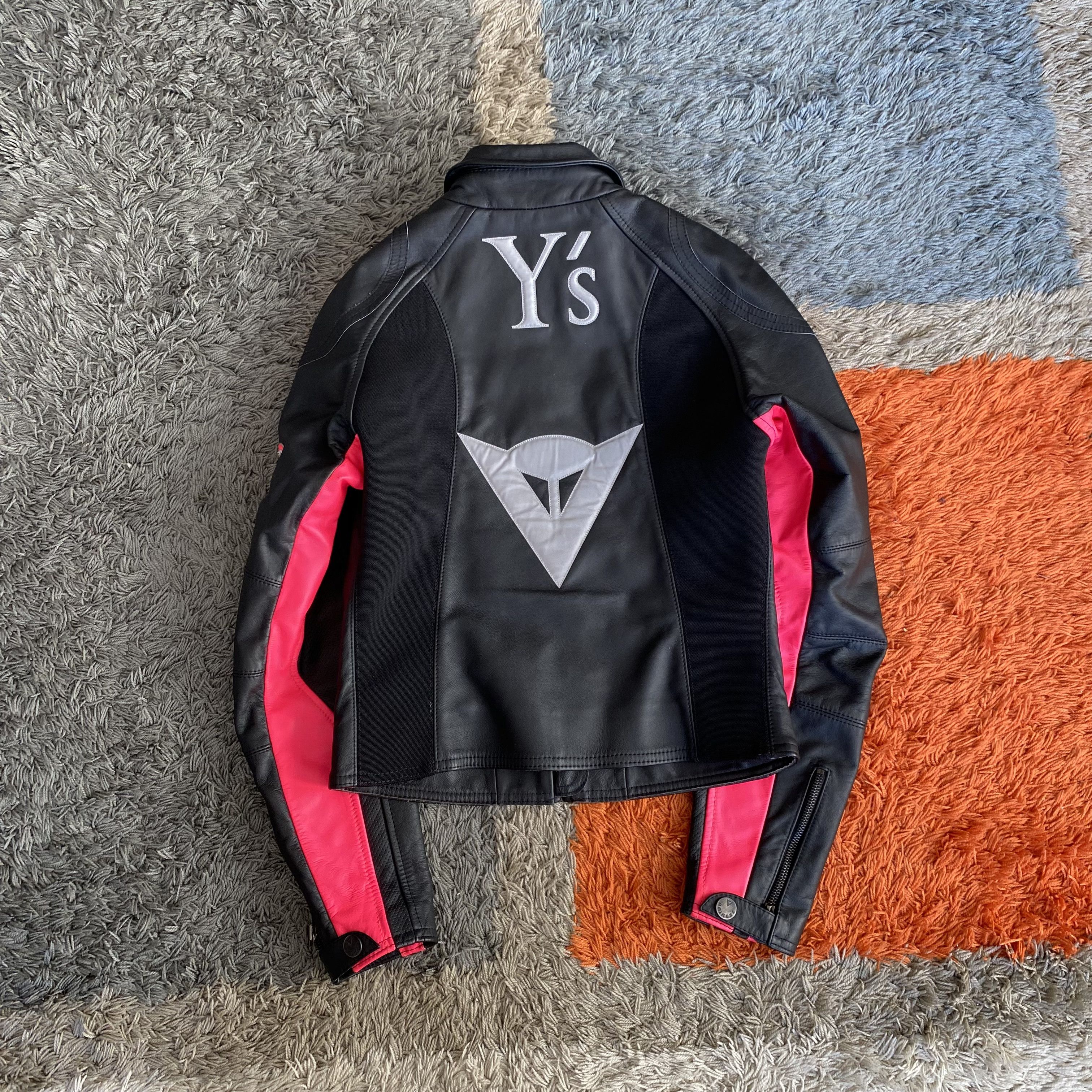 Yohji Yamamoto Yohji Yamamoto x Dainese Leather Jacket 2004 A/W Size US XXS / EU 40 - 8 Thumbnail