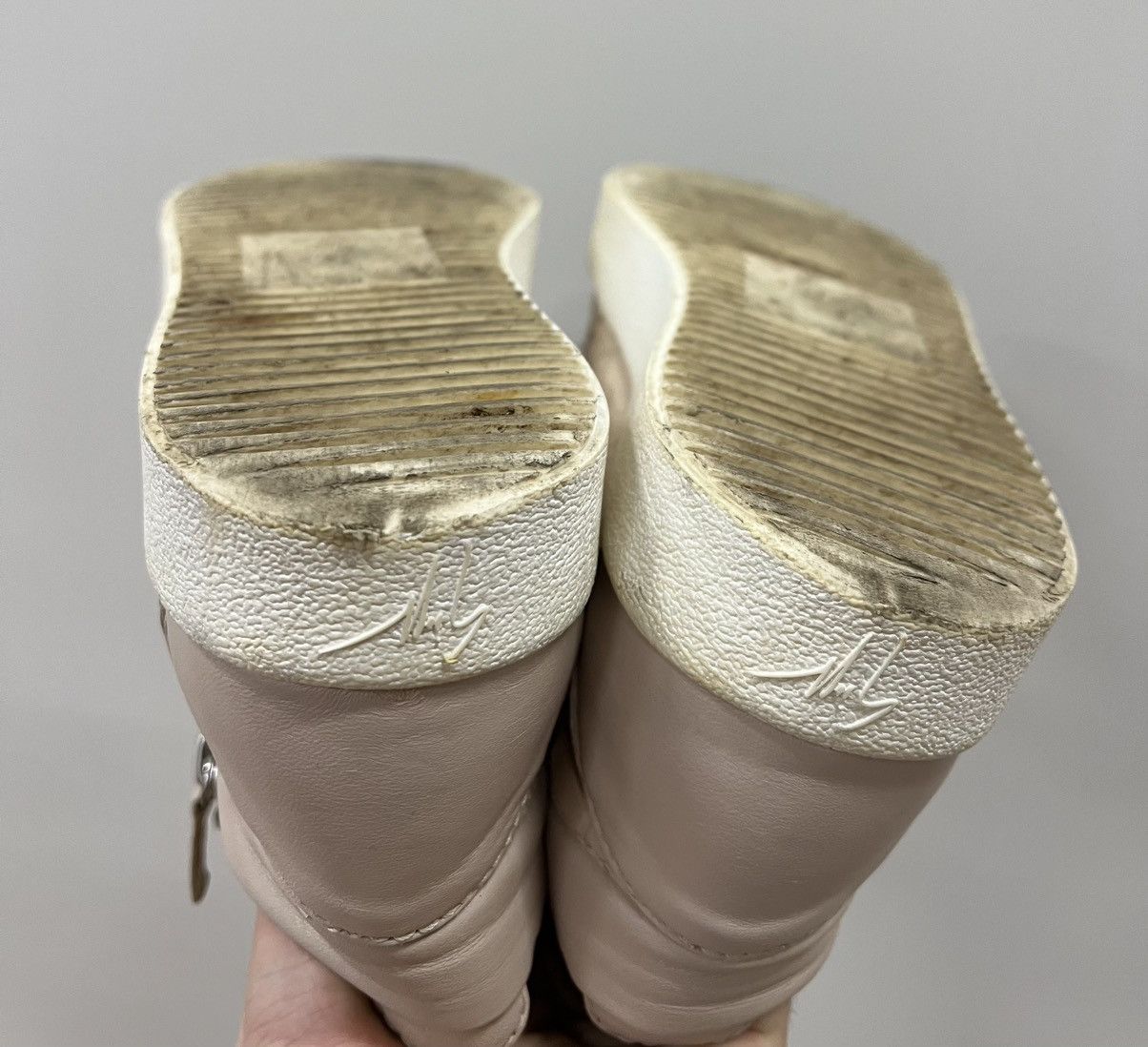 Giuseppe Zanotti Giuseppe Zanotti Leather Python High Top Sneakers Size US 9.5 / IT 39.5 - 17 Thumbnail