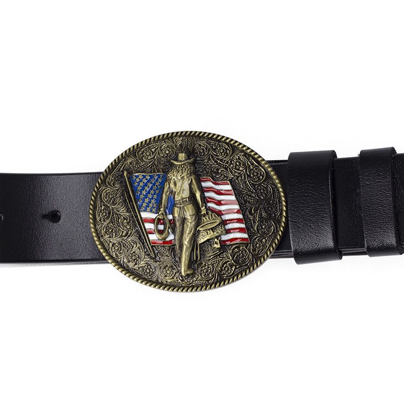 Designer Future Vintage Belt Riveted Belts Menswear Accessories Size ONE SIZE - 3 Thumbnail