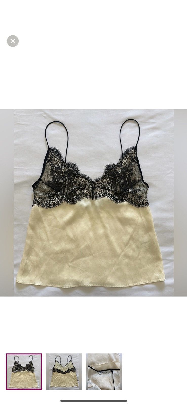 Zara Zara Lace Top Size XS / US 0-2 / IT 36-38 - 1 Thumbnail