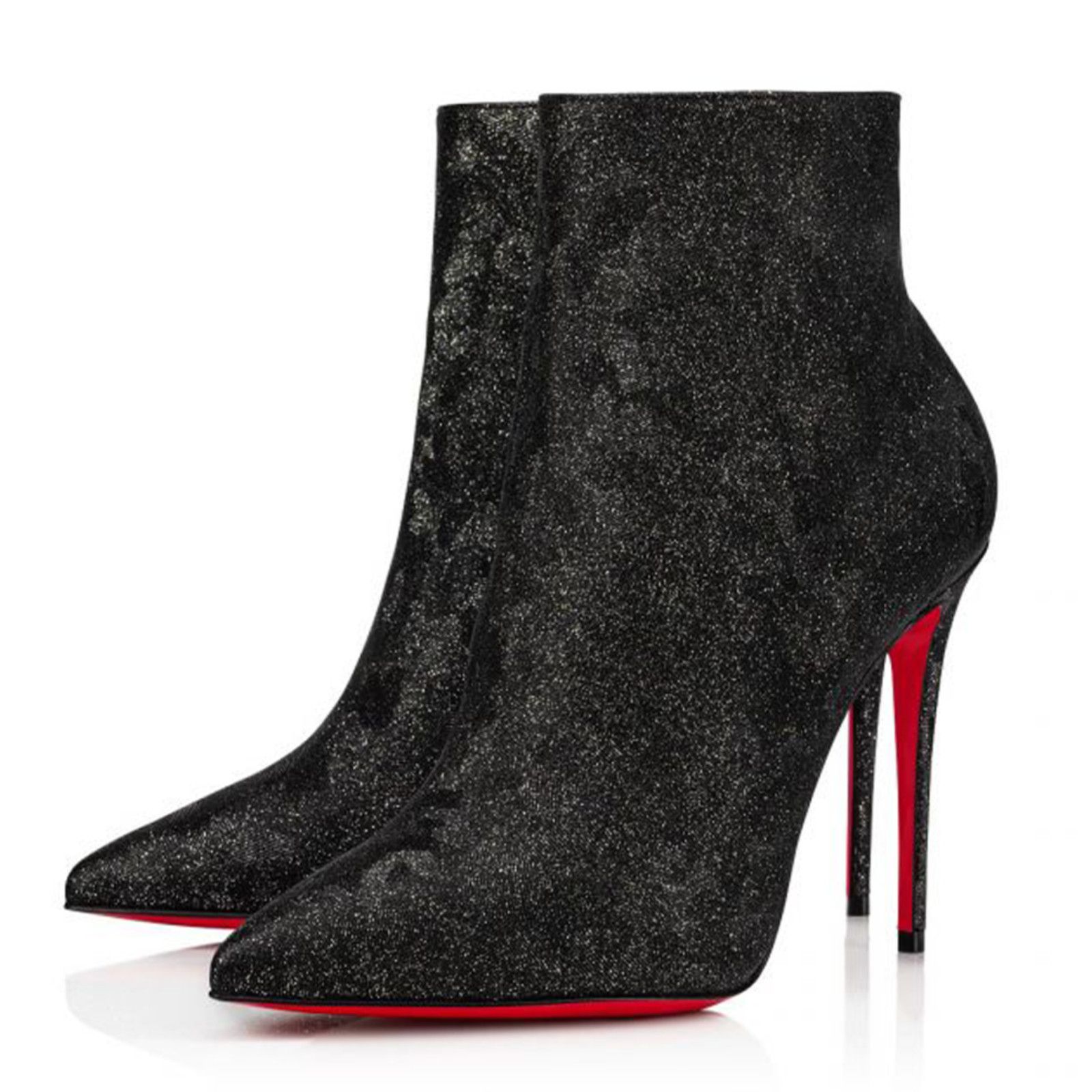 Christian Louboutin Christian Louboutin So Kate Booty 100 Black Kid Flinstar Size US 6.5 / IT 36.5 - 1 Thumbnail