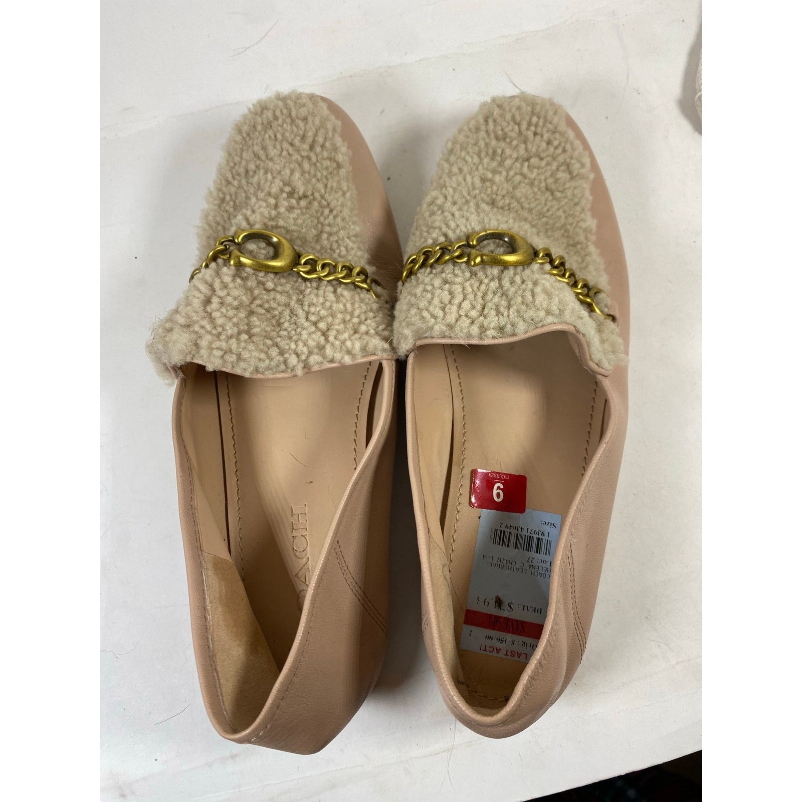 Coach Coach Helena Sherling Tan Loafer Women's Size 9 Size US 9 / IT 39 - 9 Thumbnail