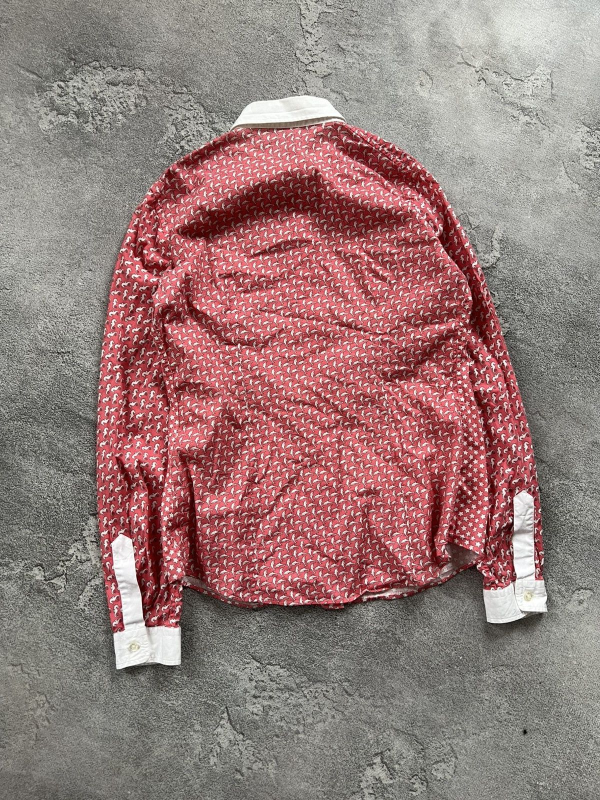 Etro Etro Pink Printed Button Shirt Long Sleeve Shirt Top Size 42 Size M / US 6-8 / IT 42-44 - 6 Thumbnail