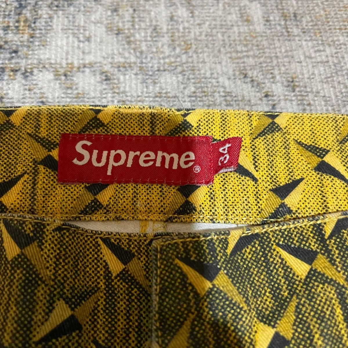 Supreme Supreme diamond plate double knee SS/2019 Size US 34 / EU 50 - 6 Thumbnail