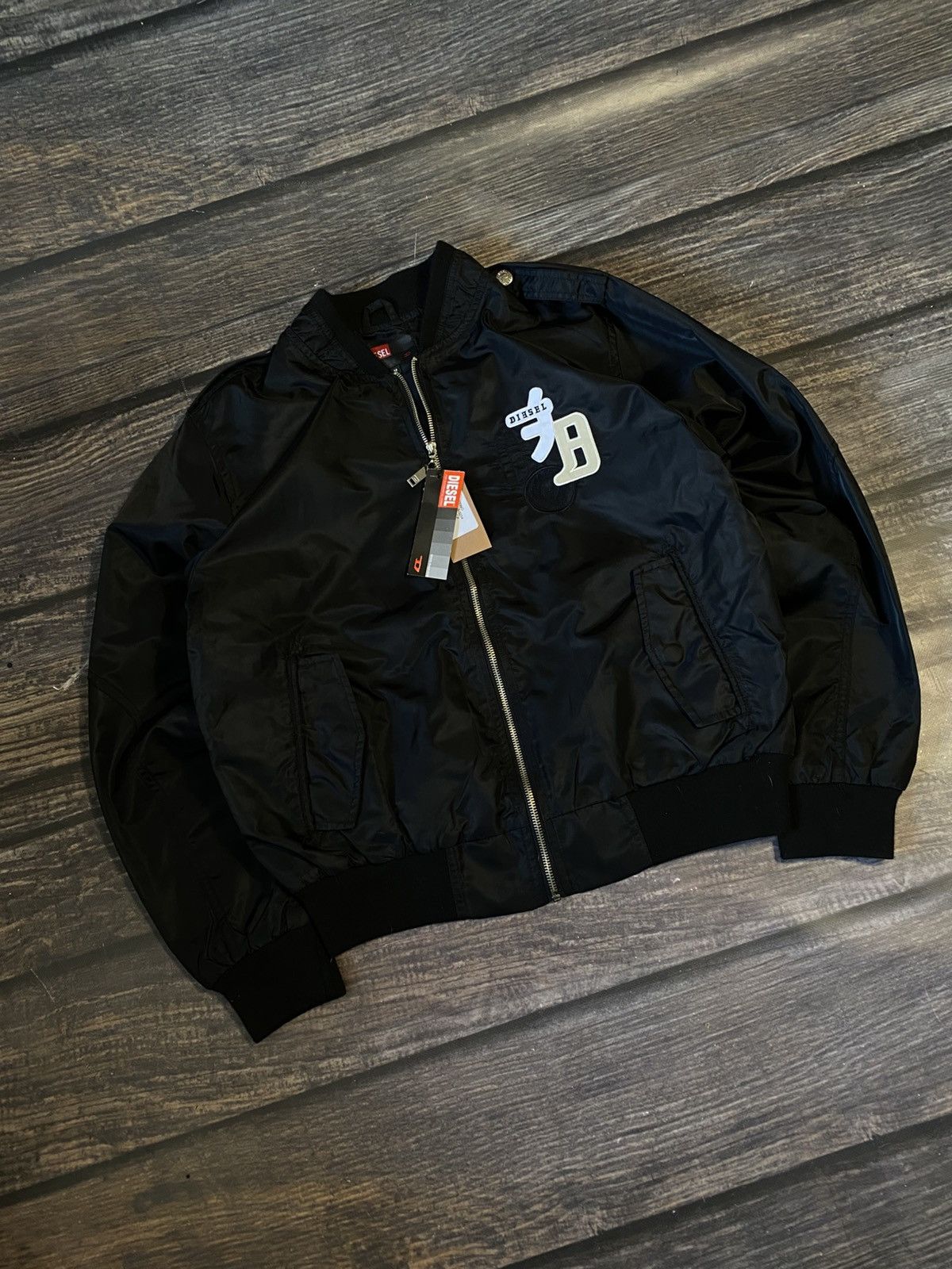 Diesel Diesel Vintage Men’s Bomber Big Logo y2k Size US M / EU 48-50 / 2 - 3 Thumbnail