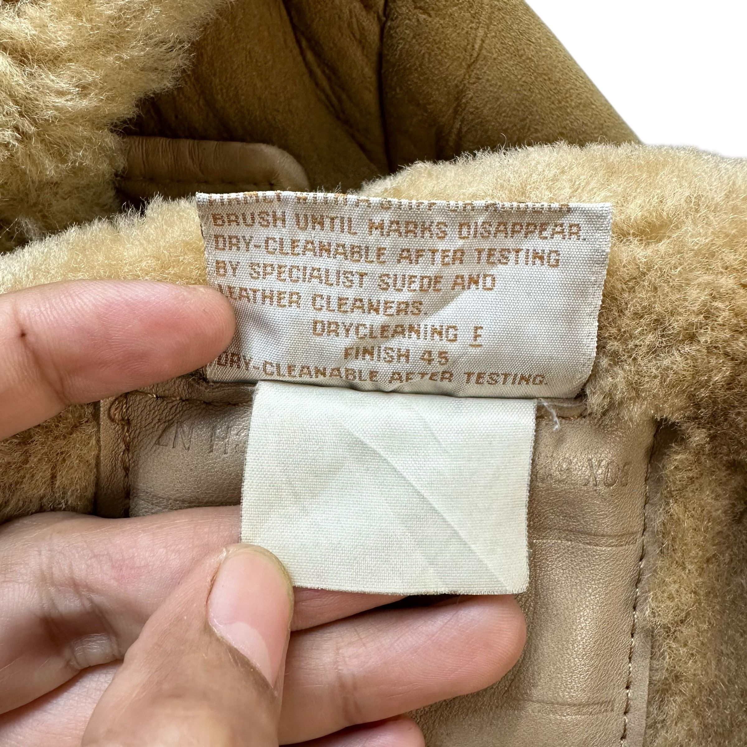 Vintage 80’s HOMESTEAD SHEEPSKIN PRODUCTS Shearling Jacket #A67-1612 Size US M / EU 48-50 / 2 - 15 Thumbnail