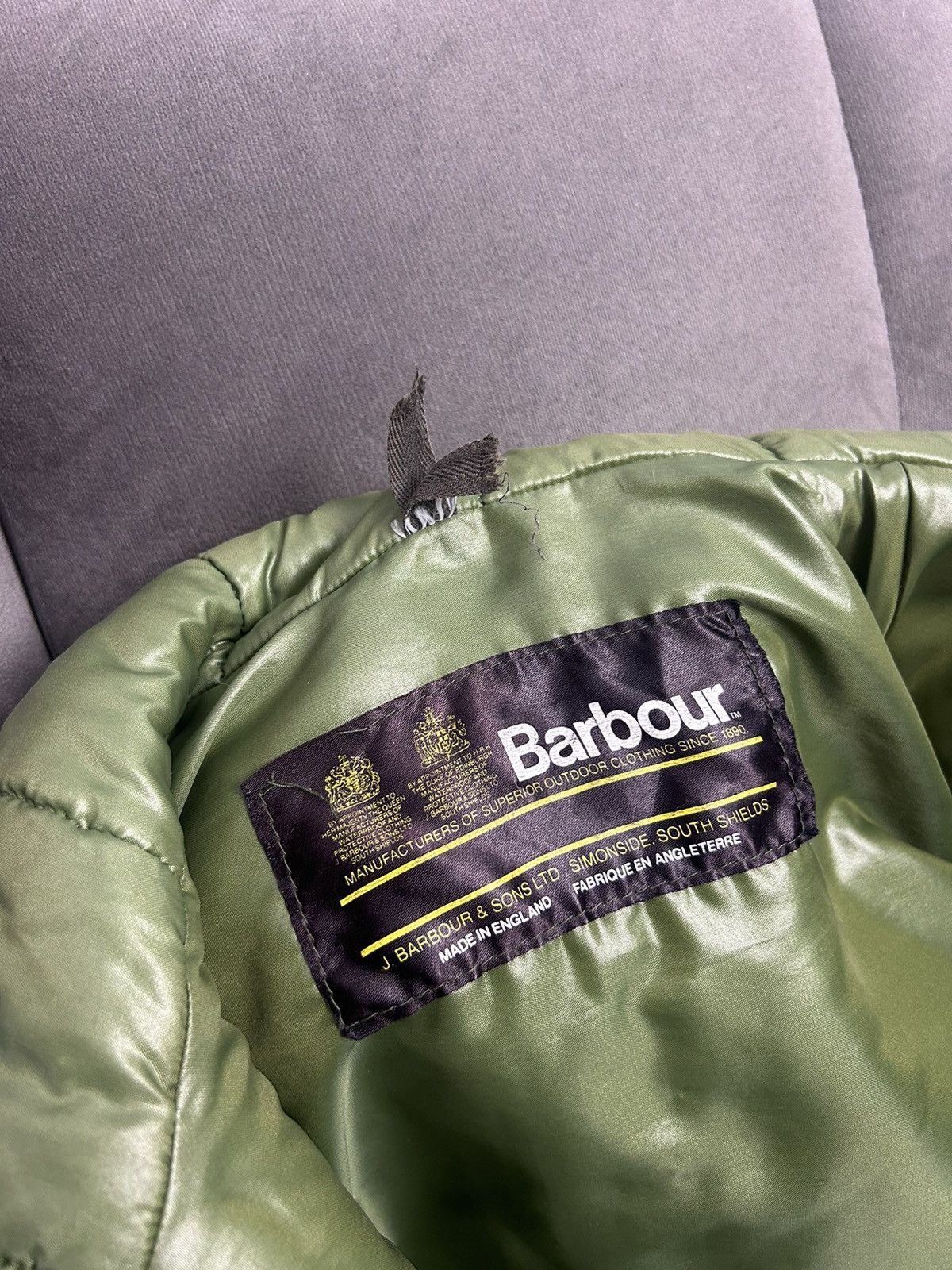 Barbour Barbour 90S Three Crown Quilted Vest Size US XL / EU 56 / 4 - 9 Thumbnail