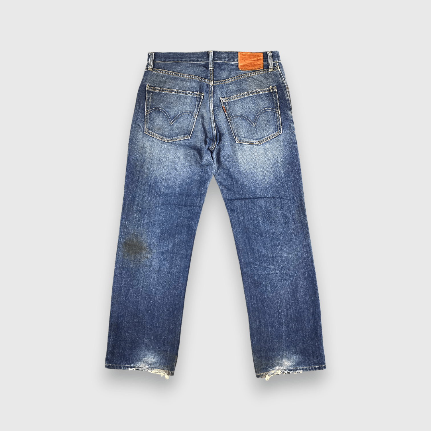 Levi's Vintage Blue Wash Levis 502 Jeans-J1913 Size US 34 / EU 50 - 2 Thumbnail