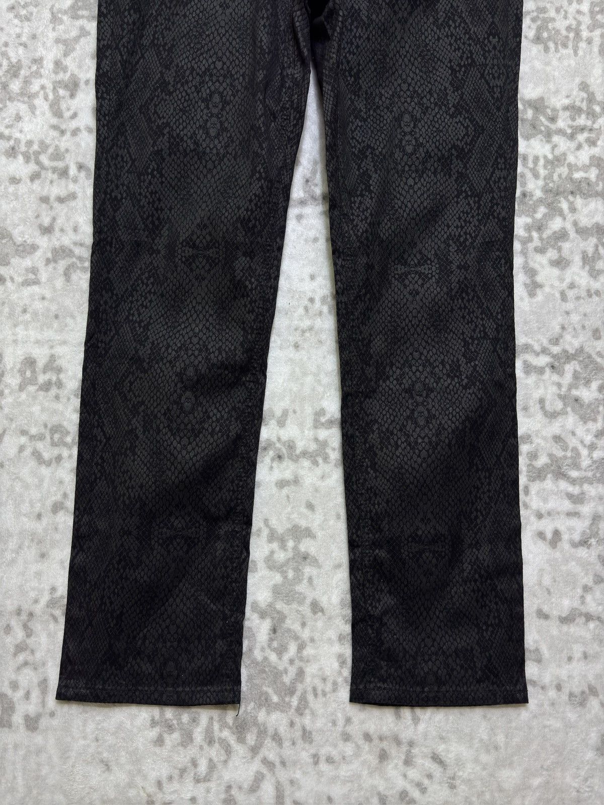 Hysteric Glamour Y2K Liverpool Jeans Company Snakeskin Inspired “Let It Be” Size US 33 - 6 Thumbnail