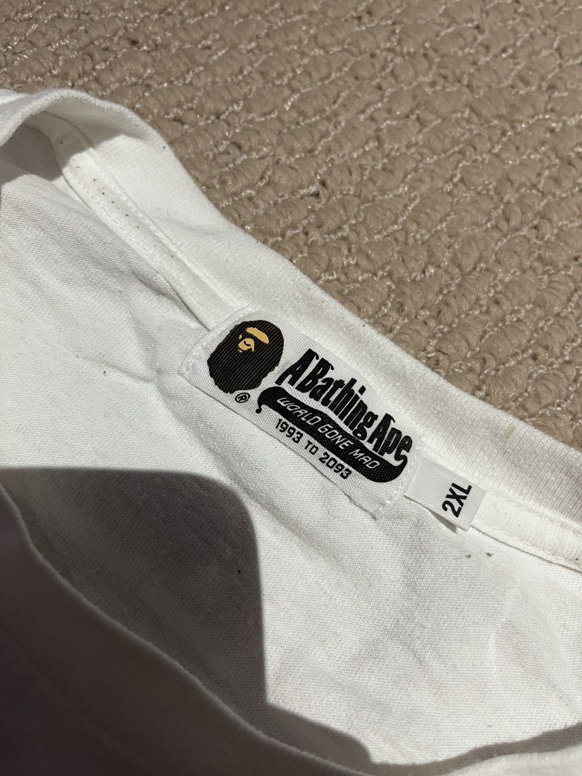 Bape Bape 27th anniversary tee Size US XXL / EU 58 / 5 - 2 Thumbnail