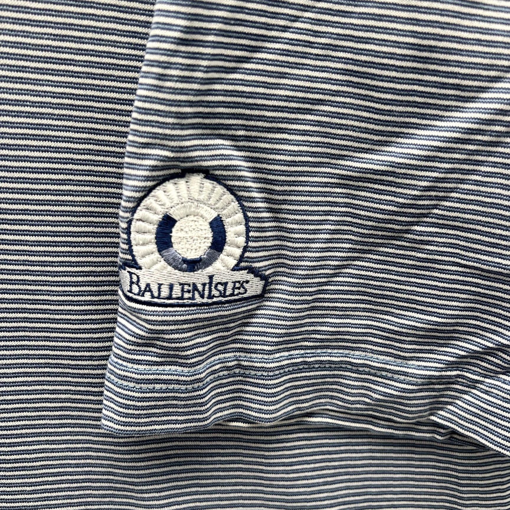 Vintage Fairway & Greene Polo Shirt Mens L Blue Stripe Pureformance Golf Shirt Size US L / EU 52-54 / 3 - 6 Thumbnail