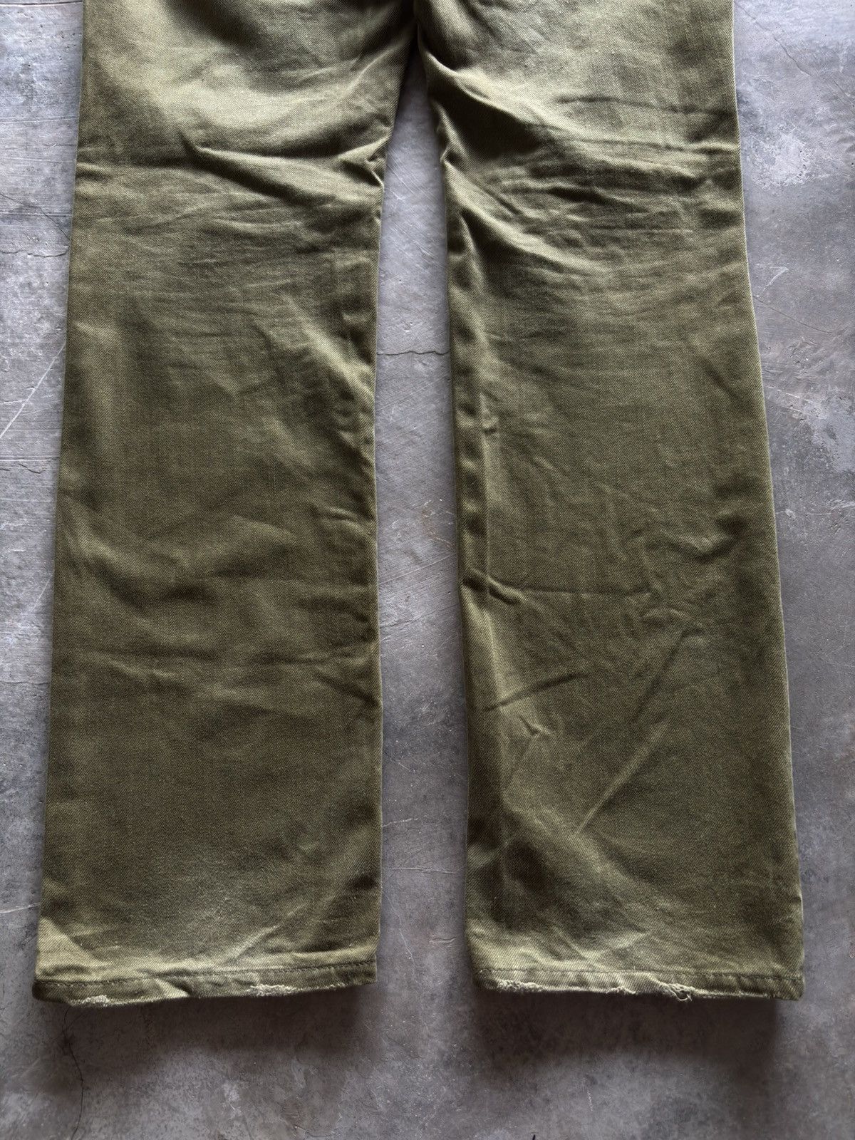 Hysteric Glamour double waist rageblue japanese punk grunge army green color Size US 33 - 16 Thumbnail