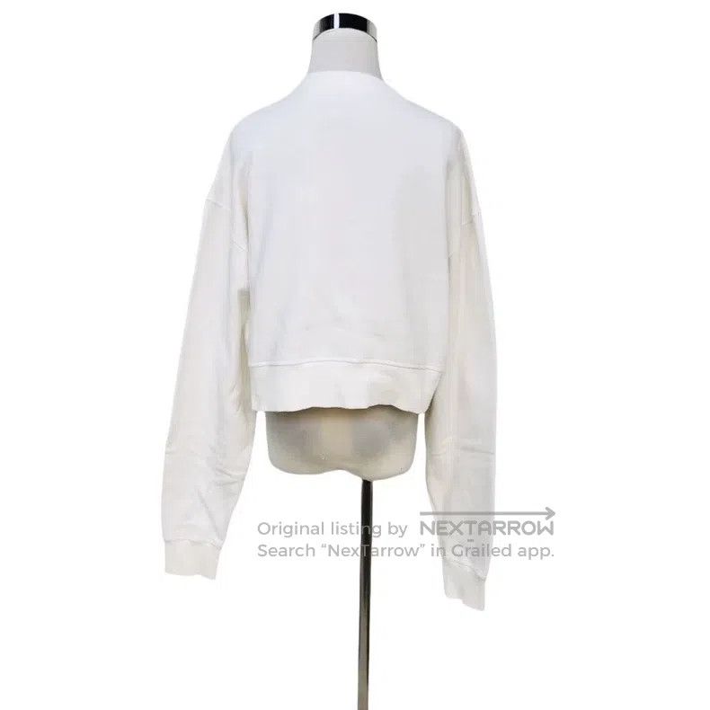 Miu Miu Miu Miu Size S Rhinestone logo plus velvet sweater Size S / US 4 / IT 40 - 2 Thumbnail
