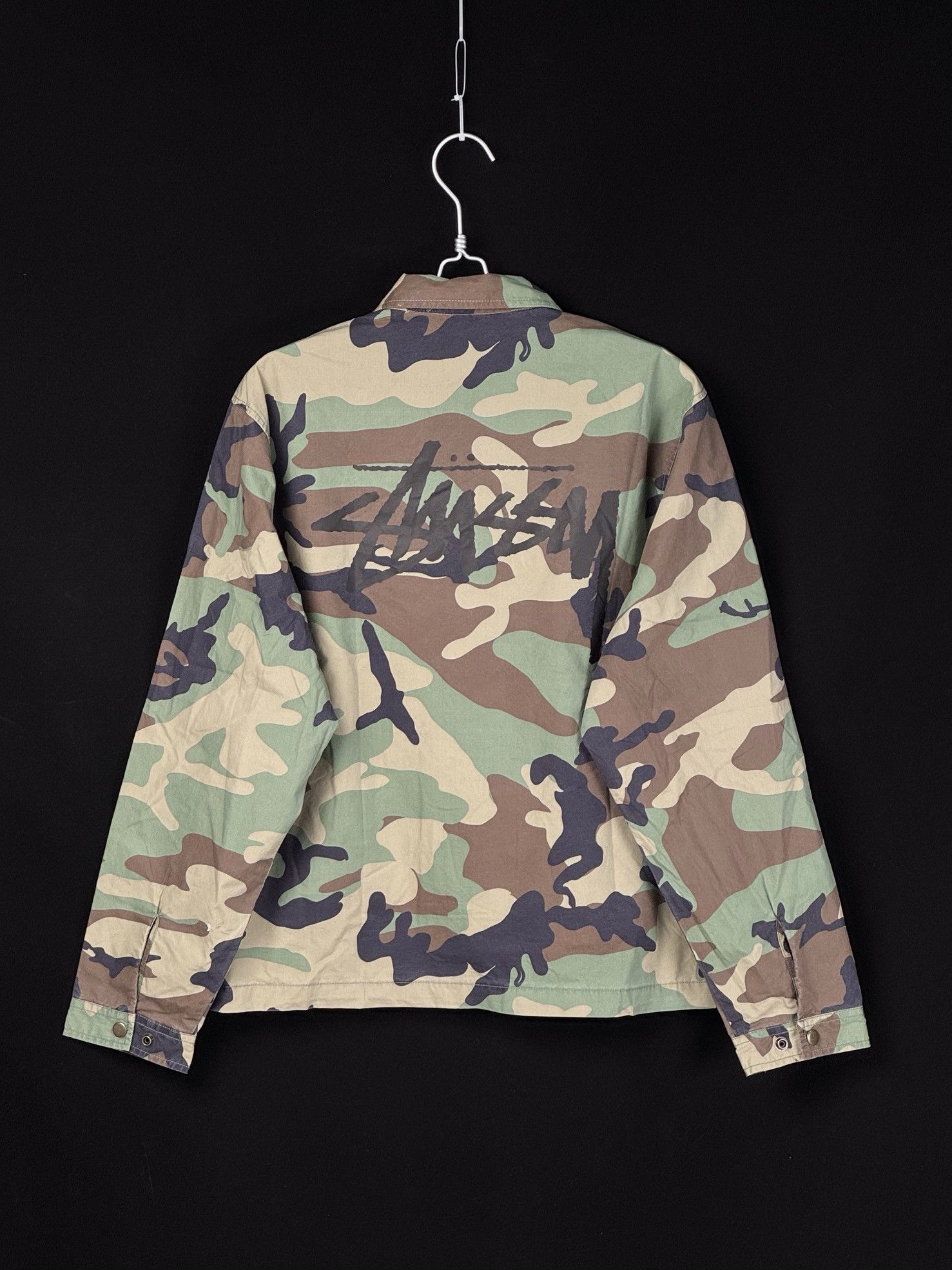 Stussy stussy camo coach jacket Size US M / EU 48-50 / 2 - 1 Thumbnail