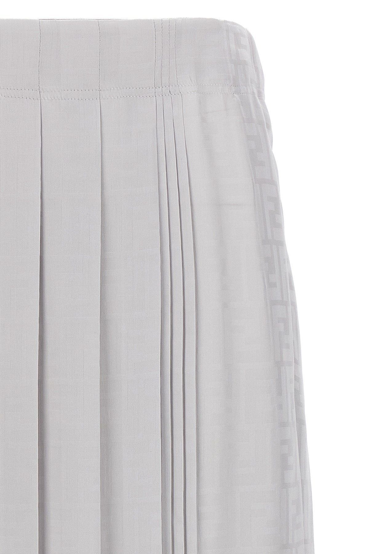Fendi o1B3y1r0326 Midi Skirt in Gray Size 30" / US 8 / IT 44 - 2 Thumbnail