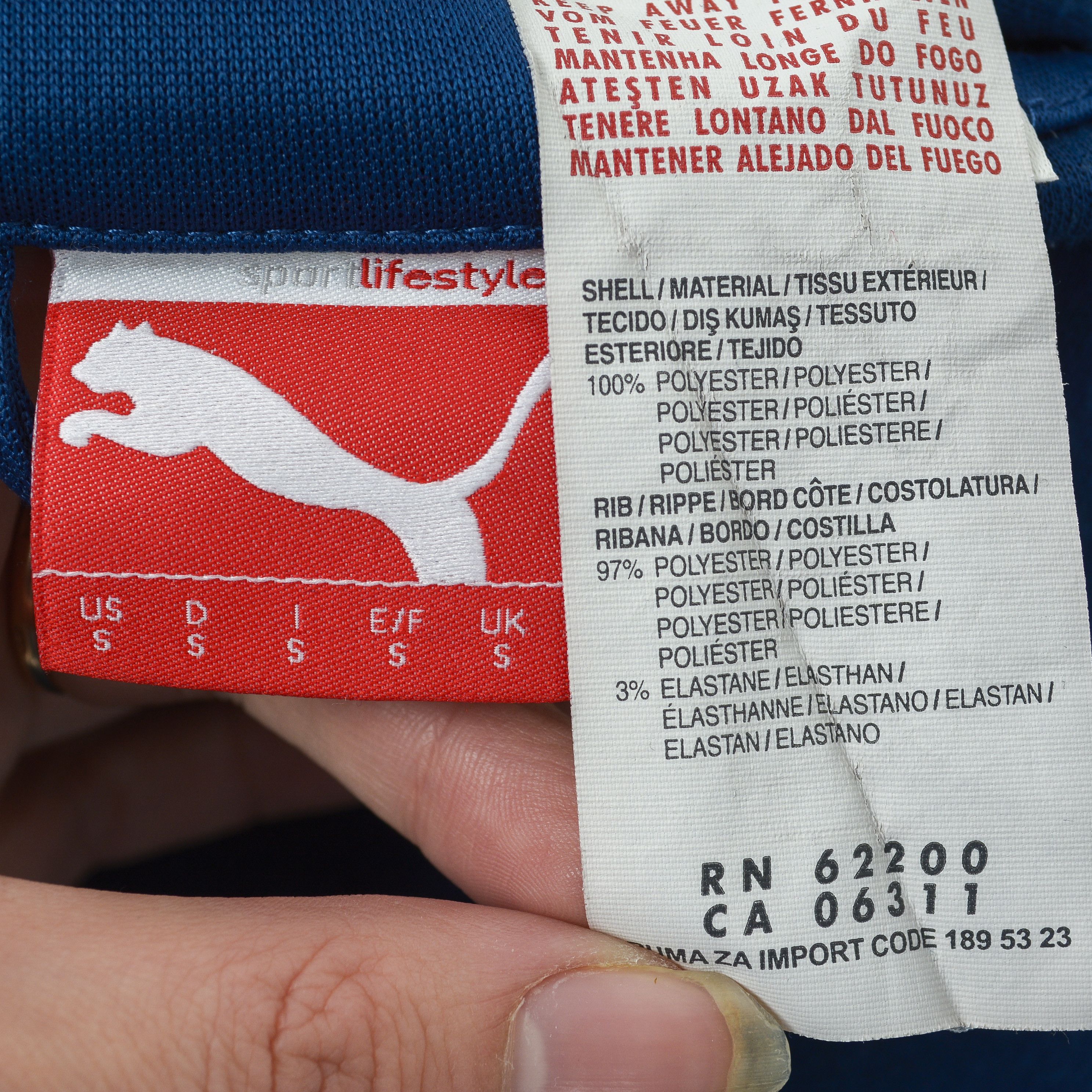 Puma London Arsenal S Football Tracksuit Jacket Sweatshirt Jumper Size US S / EU 44-46 / 1 - 8 Thumbnail