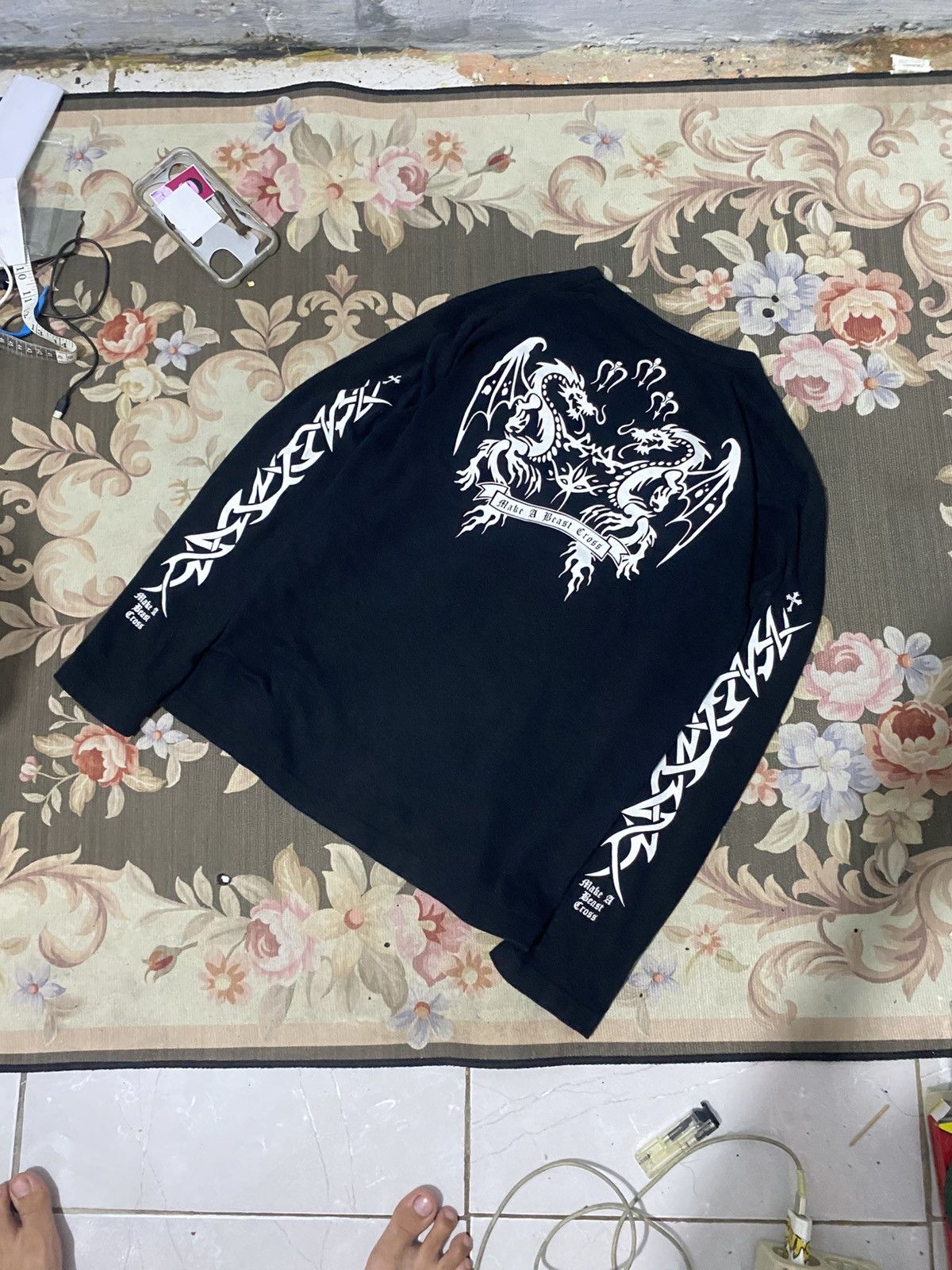Hysteric Glamour × If Six Was Nine × Japanese Brand Y2K Dragon Tribal Size US M / EU 48-50 / 2 - 1 Thumbnail