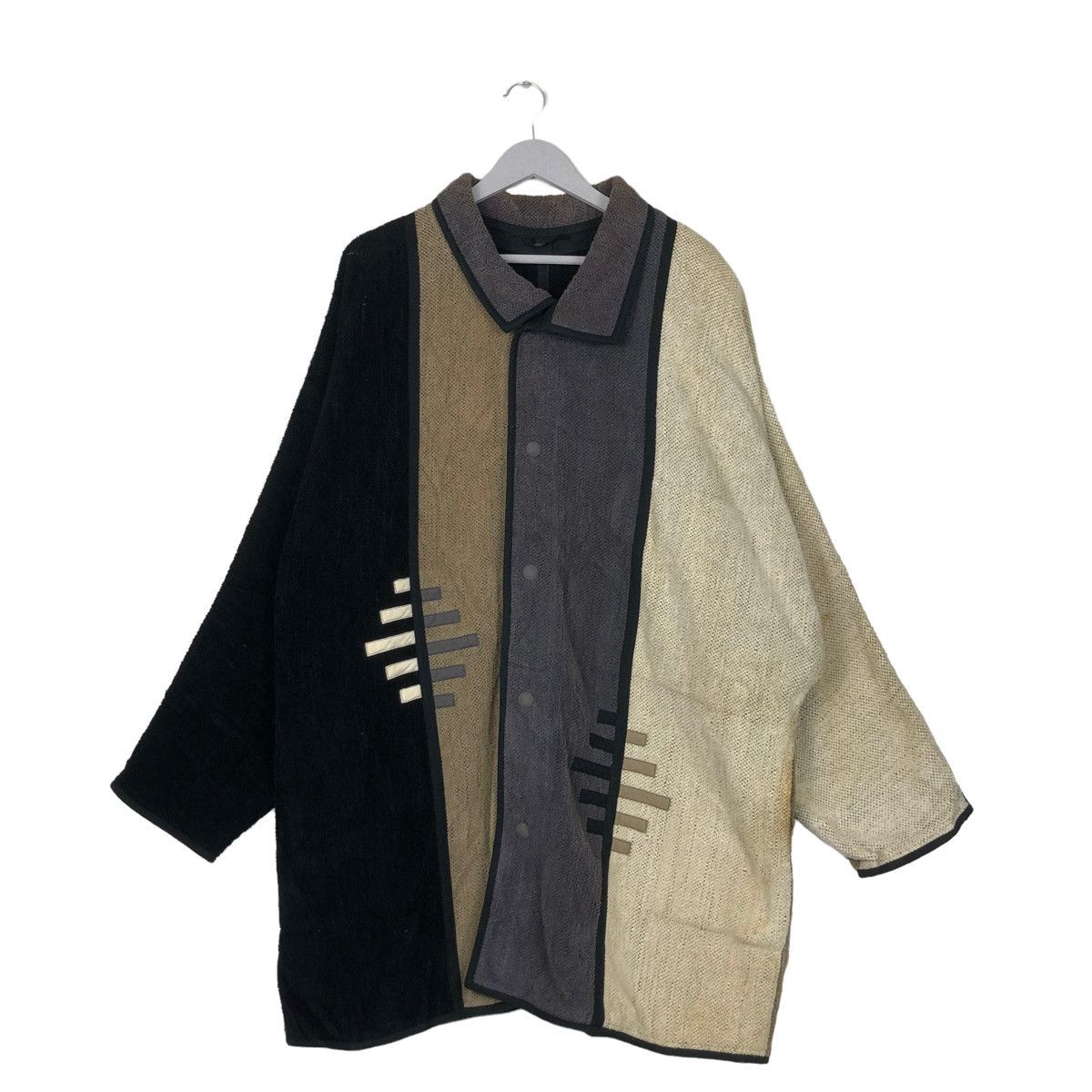 Japanese Brand 💥90’s Vintage Wool Jacket Annikki Karvinen Issey Miyake Size US L / EU 52-54 / 3 - 1 Thumbnail