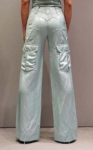 Tom Ford o1loc1c0924 PAW532 Cargo Pant in Light Green Size 26" / US 2 / IT 38 - 2 Thumbnail