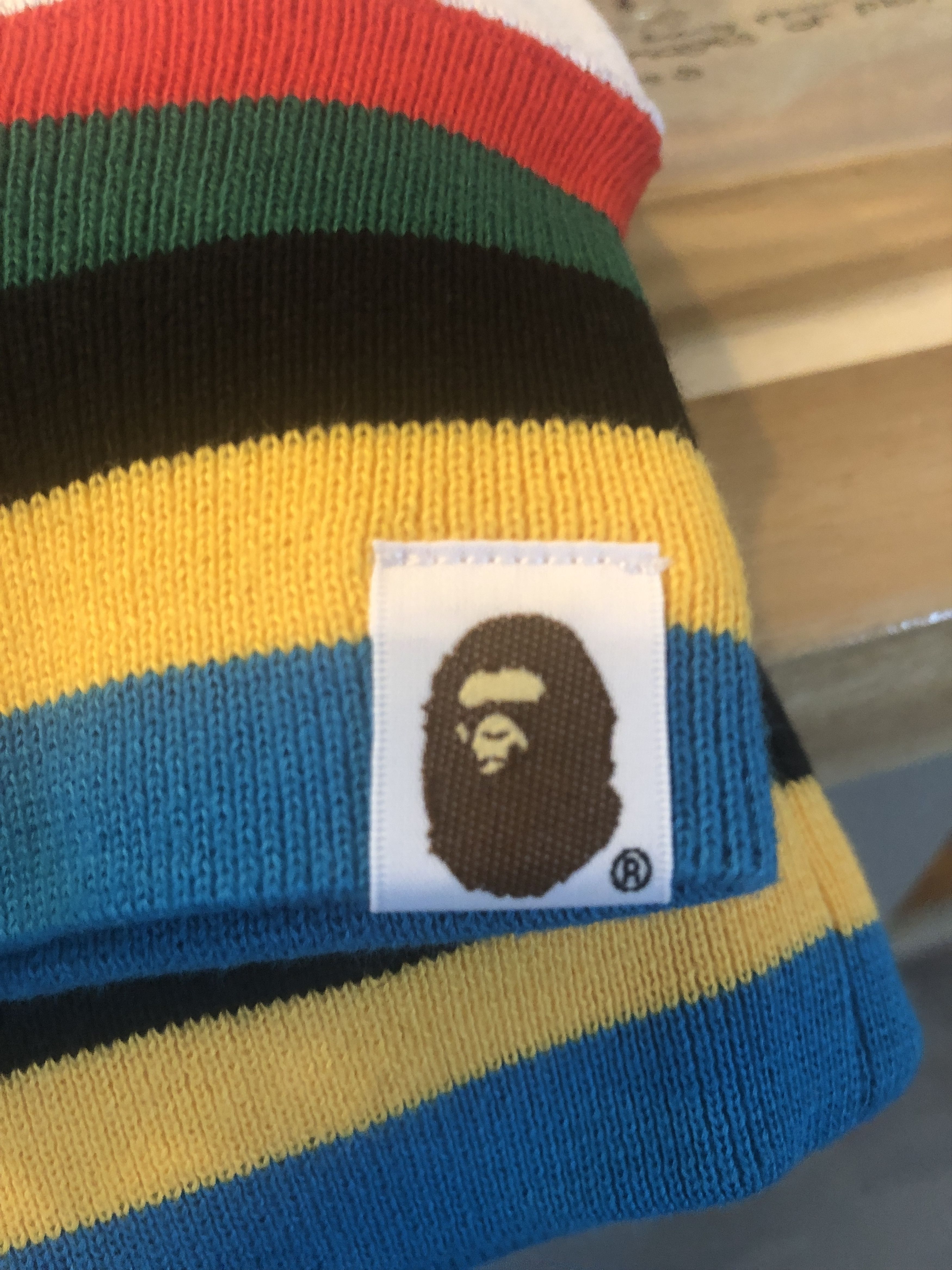 Bape A BATHING APE BAPE MULTICOLOR COLLEGE CREWNECK SWEATSHIRT Size US M / EU 48-50 / 2 - 2 Thumbnail