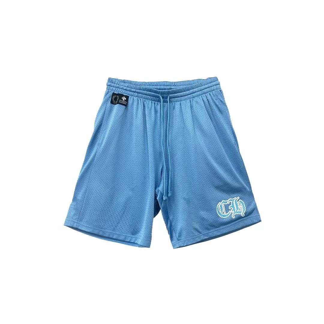 Chrome Hearts Blue Mesh Shorts