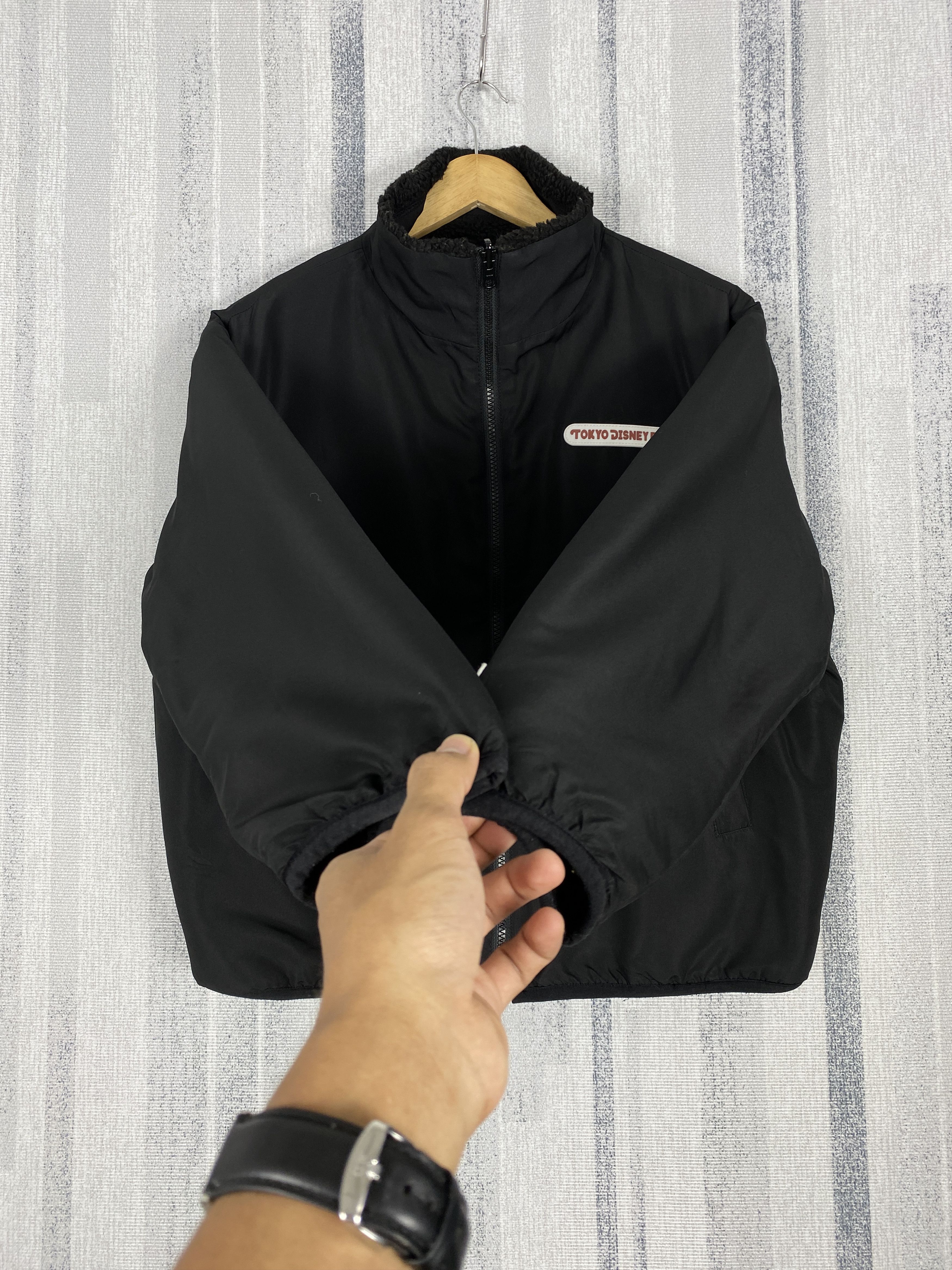 Cartoon Network Disney Resort Mickey Mouse Fleece Reversible Jacket Size US L / EU 52-54 / 3 - 13 Thumbnail