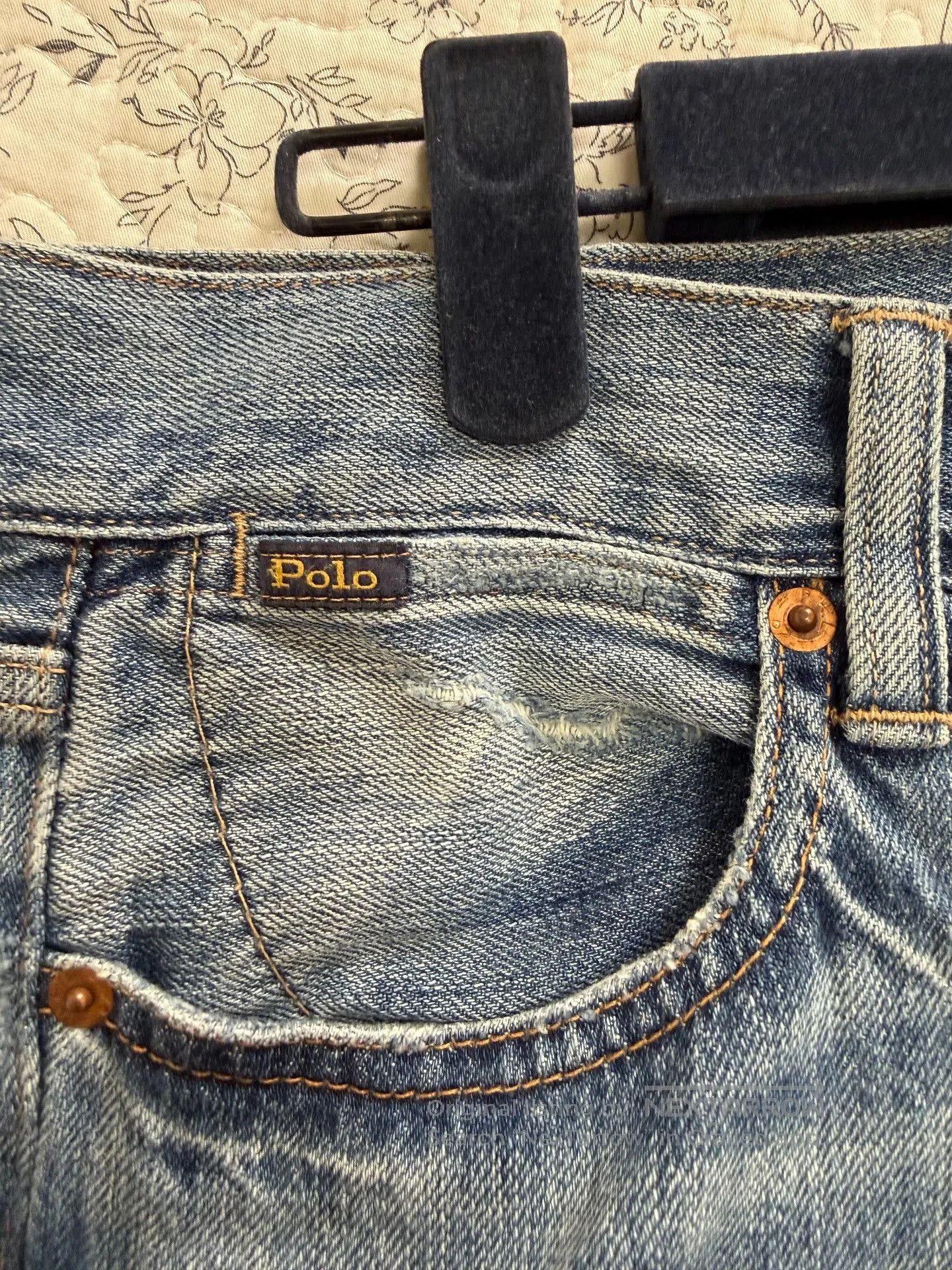 Polo Ralph Lauren Polo Ralph Lauren Patched Jeans. Size US 31 - 3 Thumbnail