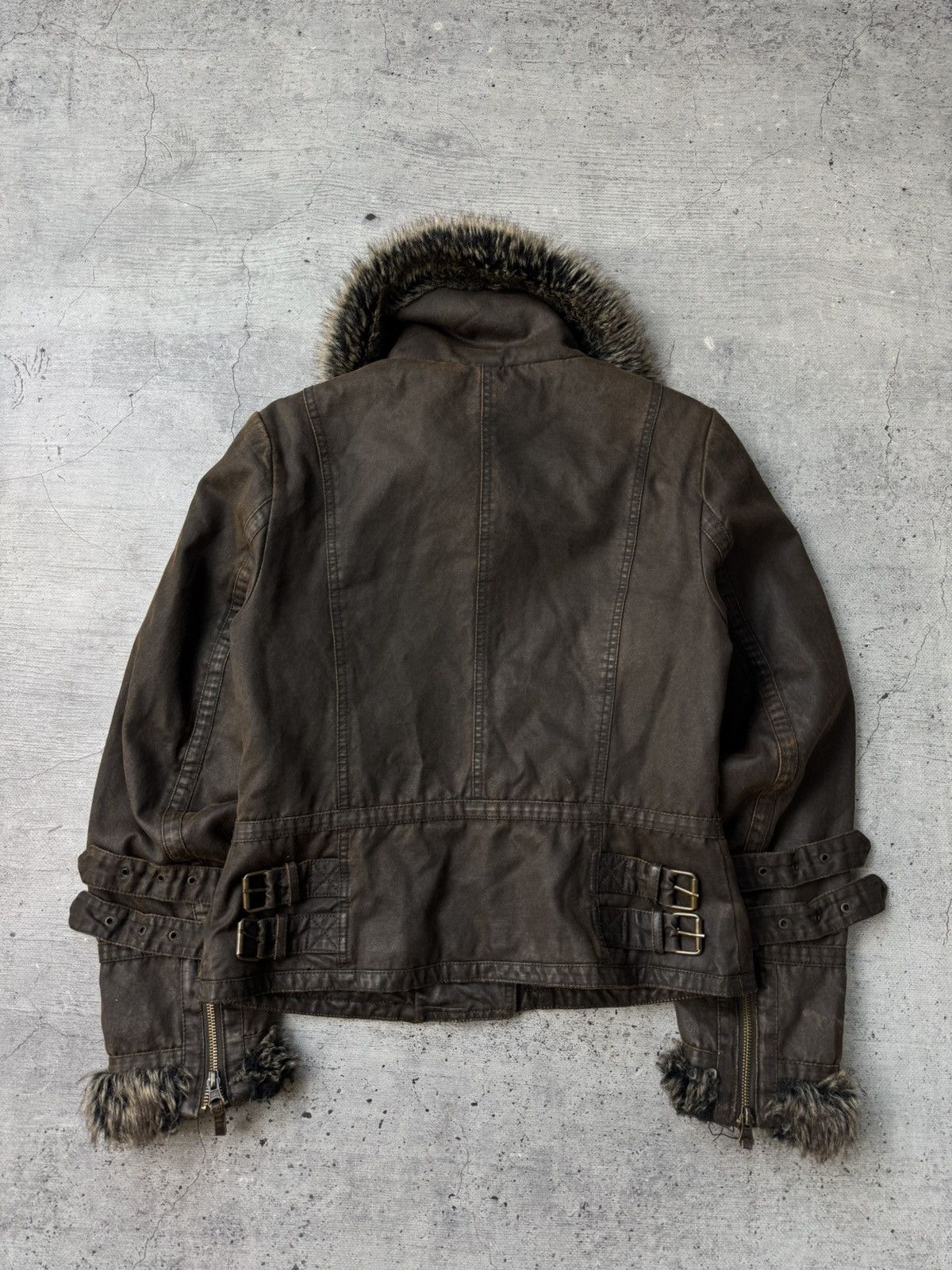 Hysteric Glamour CRAZY Y2K FUR JACKET if six was nine style Y2K Avant Garde 🇯🇵 Size US S / EU 44-46 / 1 - 13 Thumbnail