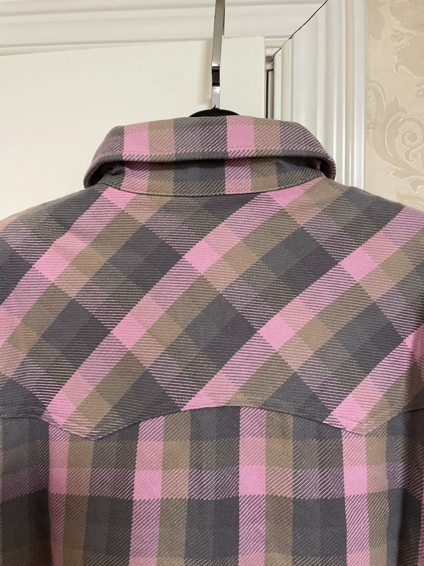 Bape BAPE Aoyama Limited Pink Kimura Check Shirt Jacket M Size US M / EU 48-50 / 2 - 4 Thumbnail