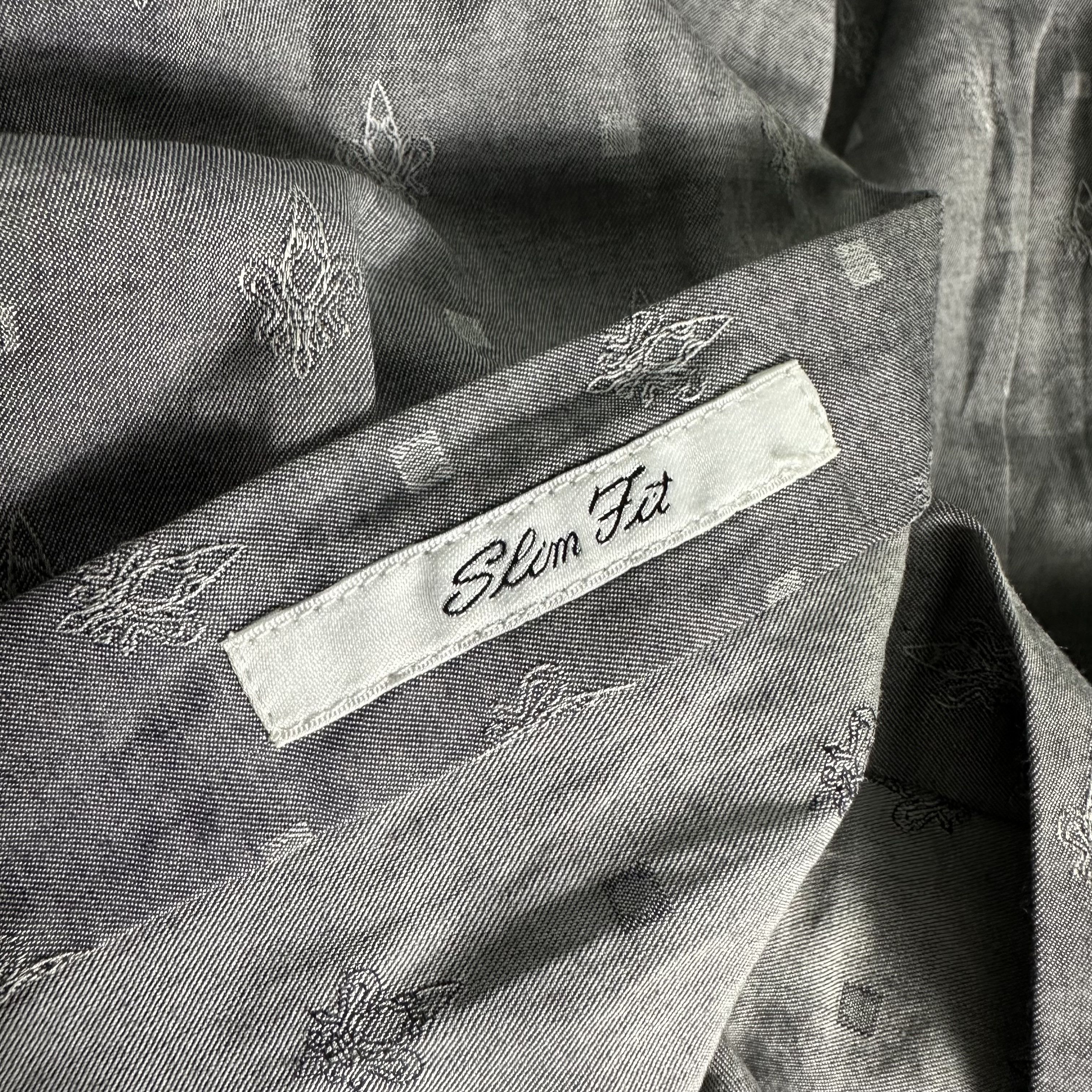 Roberto Cavalli 🔥RARE🔥Vintage Roberto Cavalli OVP Button Up Shirt Size US XXS / EU 40 - 6 Thumbnail
