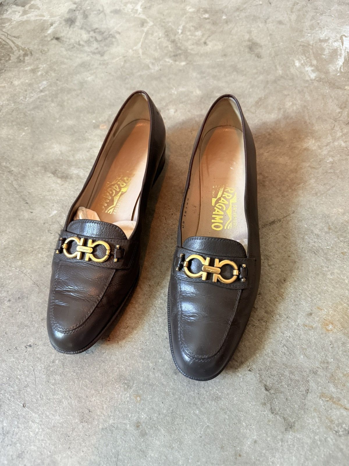 Salvatore Ferragamo Salvatore Ferragamo Loafers Size US 8 / IT 38 - 1 Thumbnail