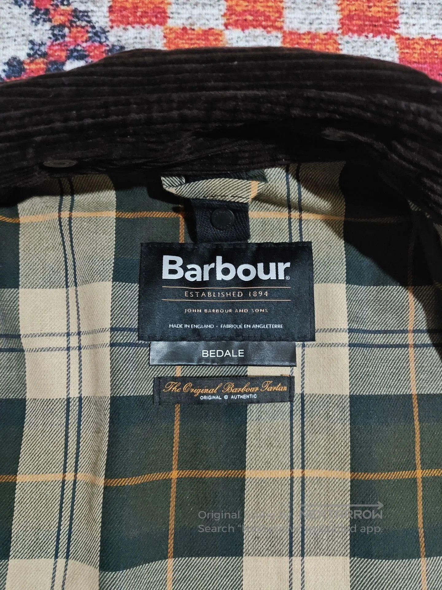 Barbour Barbour Bedale Wax Jacket. Size US L / EU 52-54 / 3 - 4 Thumbnail