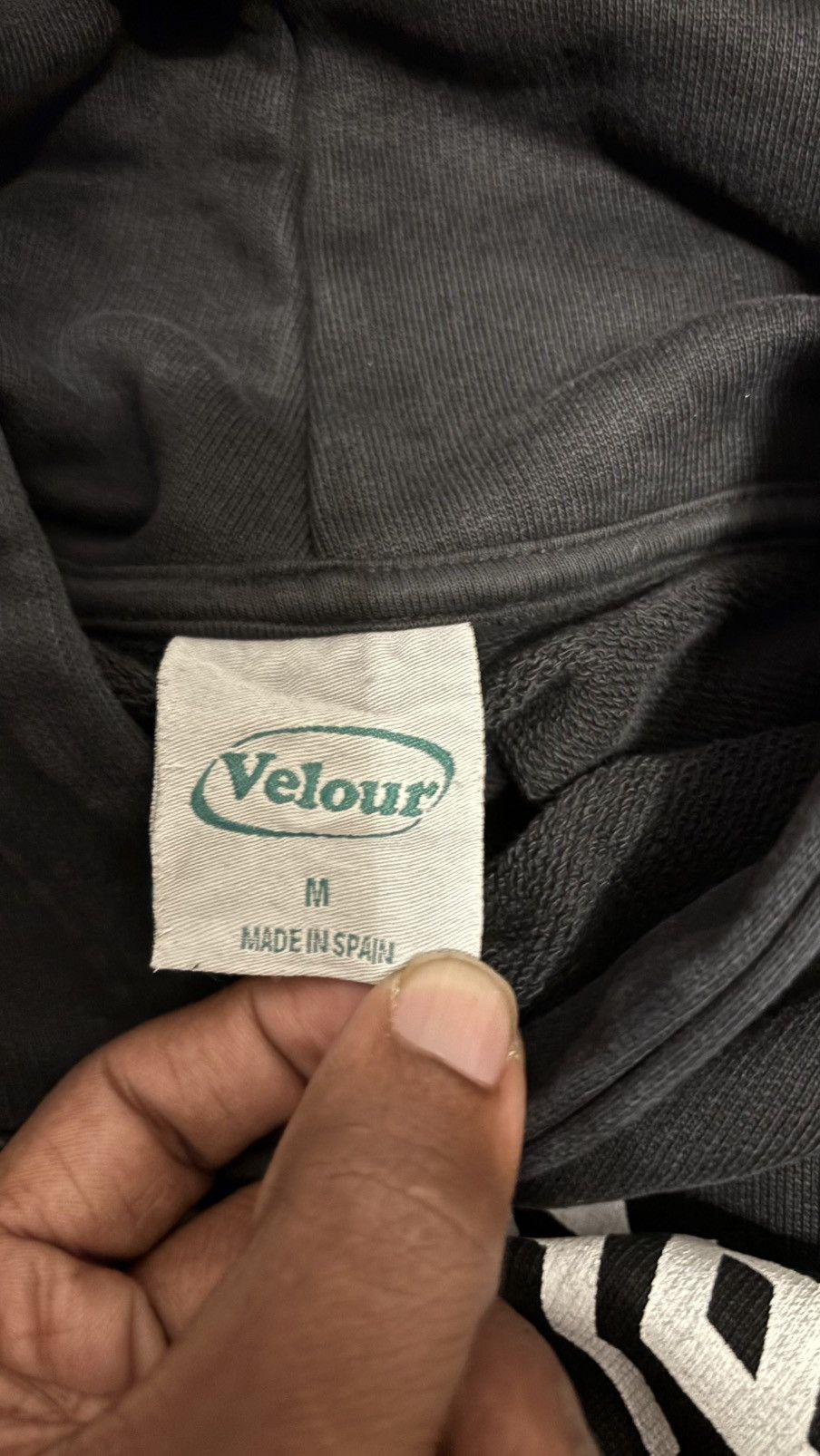 Velour Black Velour Scars Desert Dweller Hoodie Size US M / EU 48-50 / 2 - 3 Thumbnail