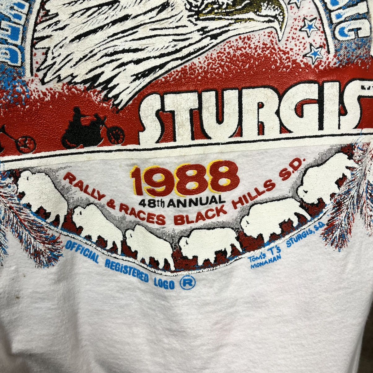 Other Vintage 1988 Sturgis Bike Rally 48th Annual Ride T-Shirt Size US M / EU 48-50 / 2 - 2 Thumbnail