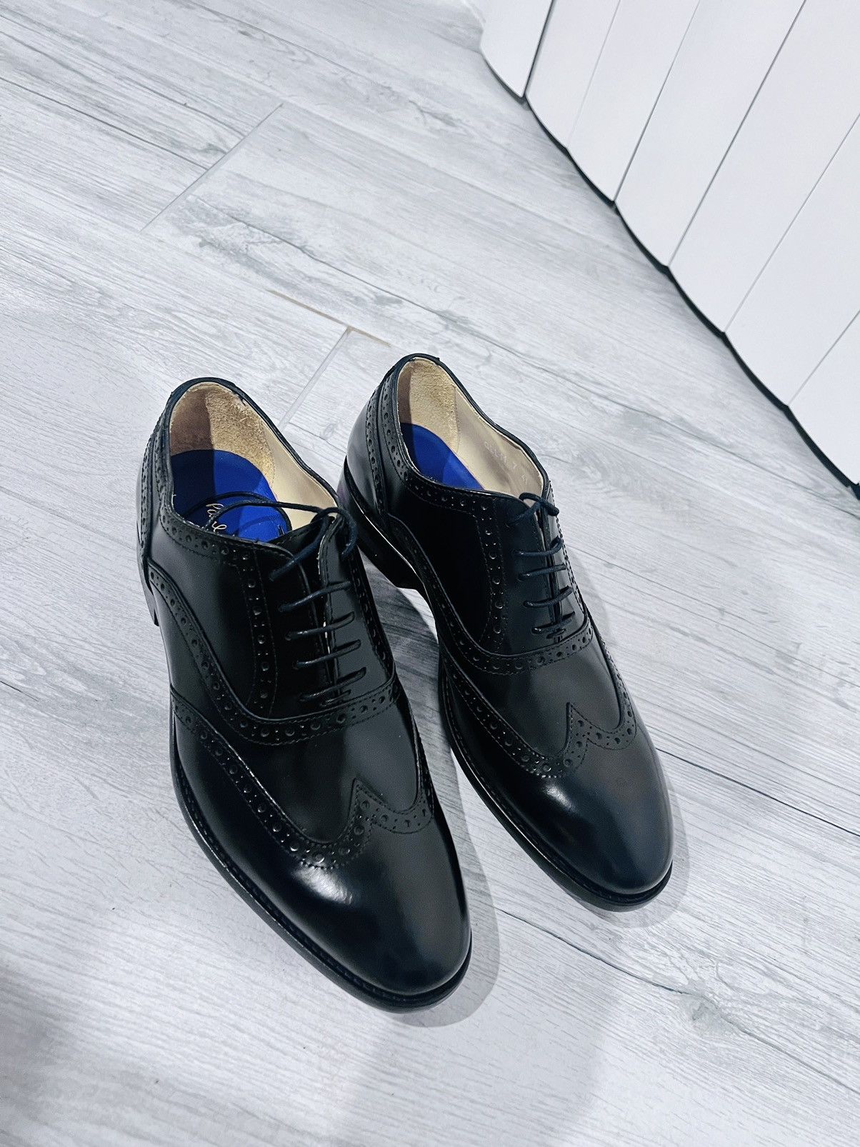Paul Smith Paul Smith Black Wingtip Dress Shoes Made in Italy US8 UK7 Size US 8 / EU 41 - 7 Thumbnail