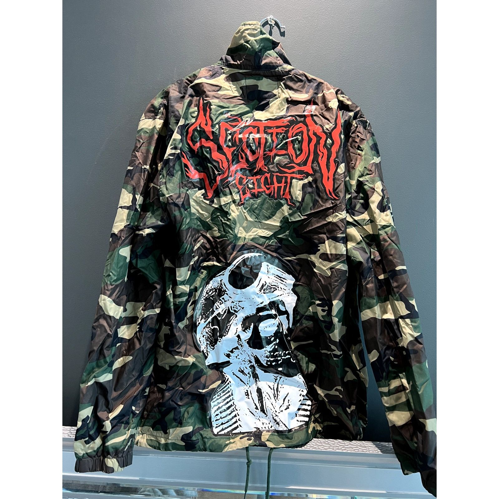 Section 8 Section 8 Camo Windbreaker Button-Up - Large Streetwear NEW Size US L / EU 52-54 / 3 - 2 Thumbnail