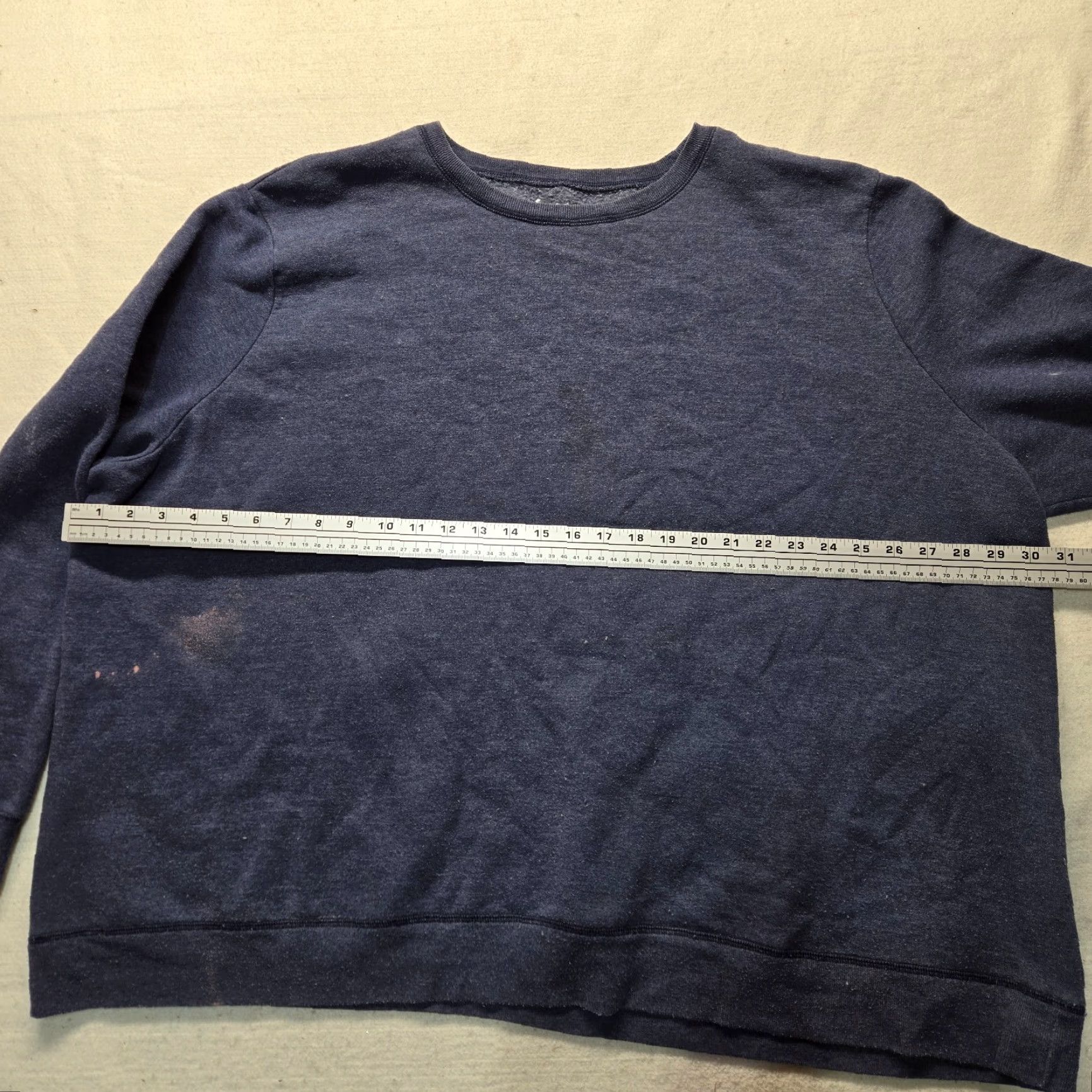 Vintage VINTAGE Just My Size Women's Sweater Shirt Adult 4X Gray Long Sleeve V-Neck Pullover Size XXL / US 16-18 / IT 52-54 - 4 Thumbnail