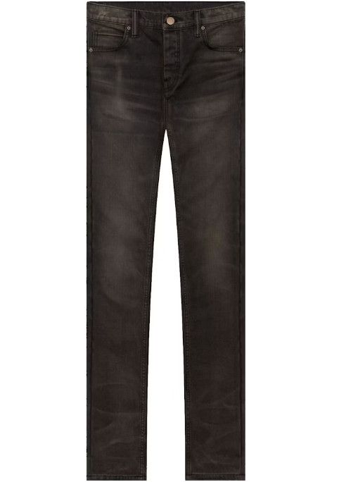 Fear of God Seventh Collection Canvas Jean Vintage Black 7th Pants Size US 31 - 1 Thumbnail