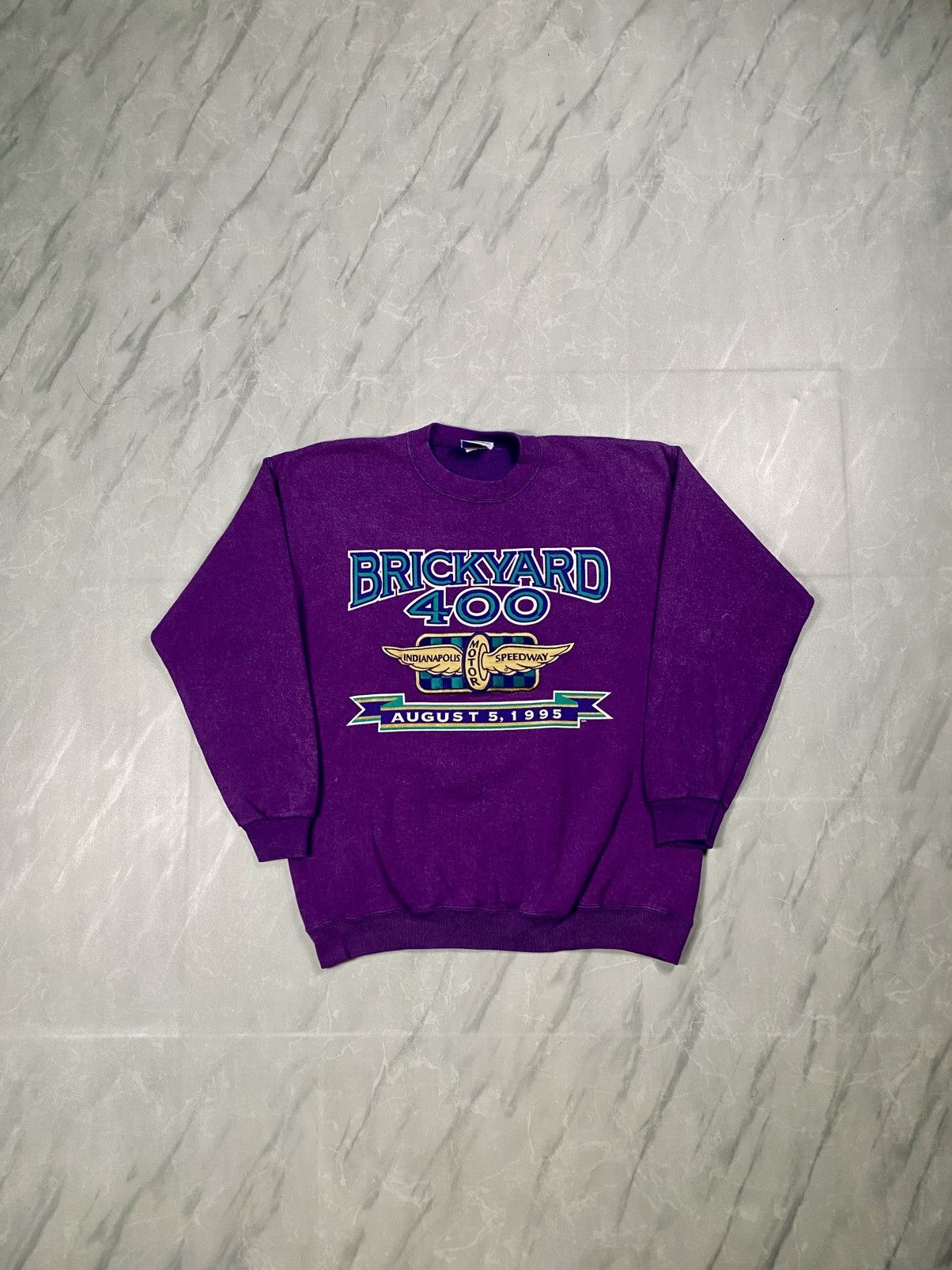 Midwest Kids Vintage 1995 Indianapolis Motor Speedway Crewneck Size US L / EU 52-54 / 3 - 1 Thumbnail