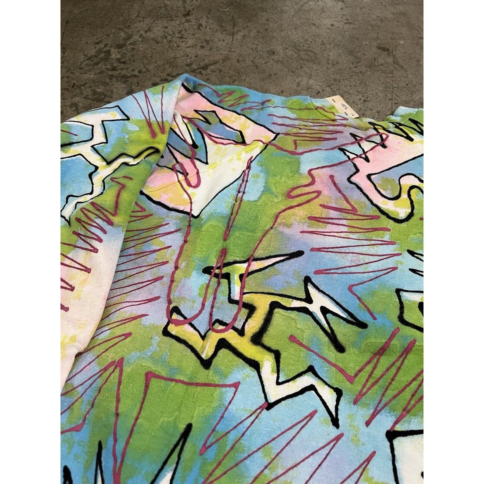 Fred Segal Vintage V.C. Torias For Fred Segal 87 Hand Painted Art sweat Size US XL / EU 56 / 4 - 7 Thumbnail