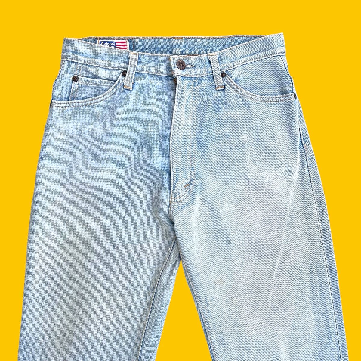 Jean 🔥 Bobson Light Blue Distressed Rusty Denim W29 🔥 Size US 29 - 4 Thumbnail
