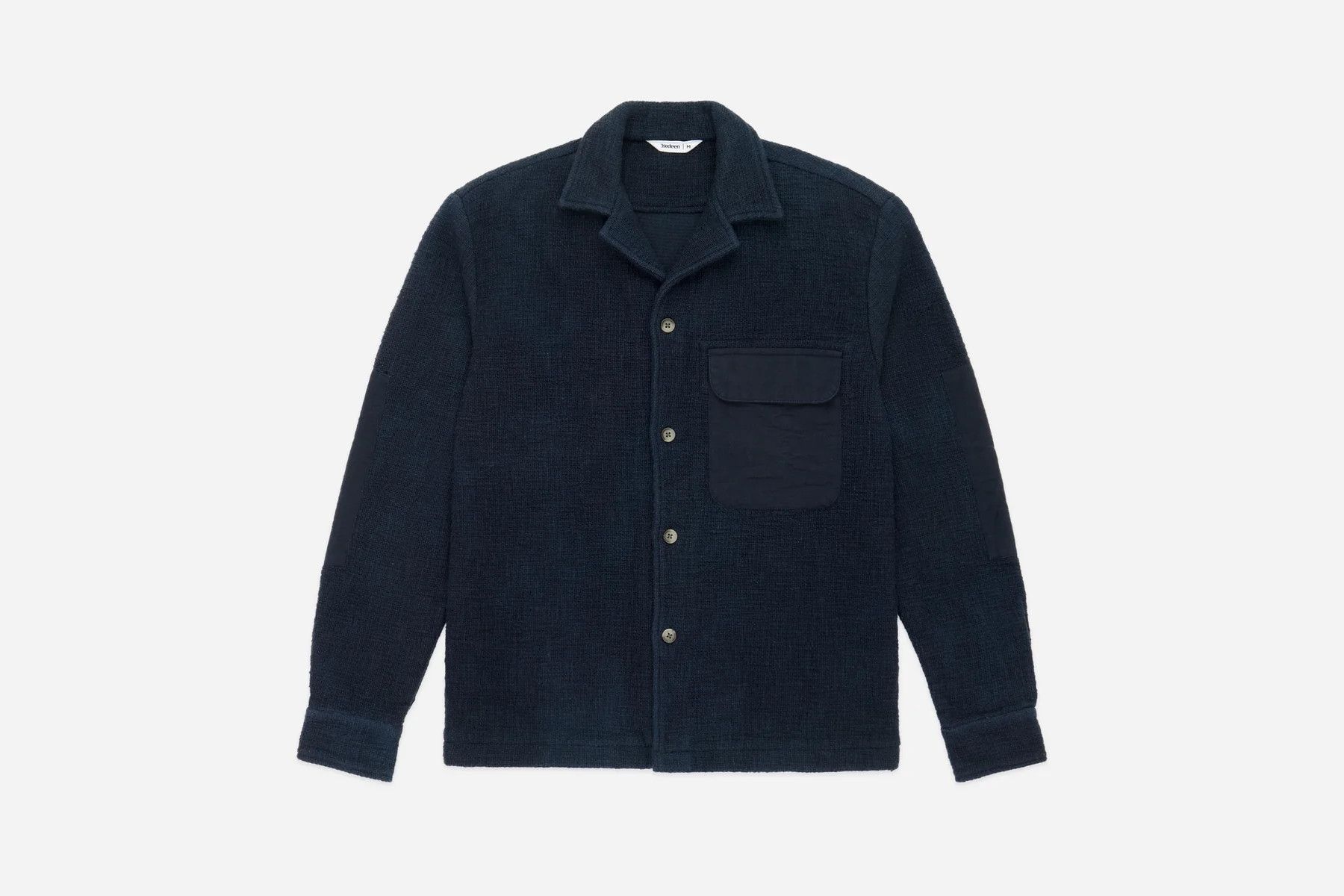 3sixteen 💚 3sixteen Field Shirt Midnight Slub Medium NEW Size US M / EU 48-50 / 2 - 1 Thumbnail