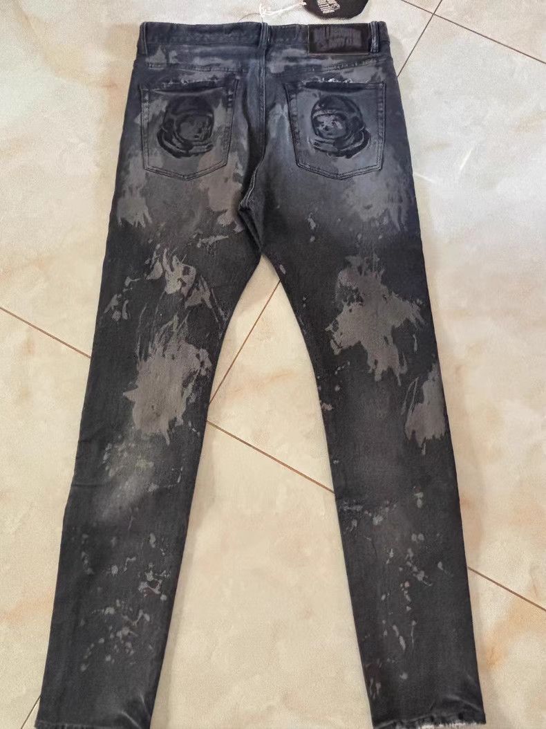 Billionaire Boys Club BBC Paint Splatter Distressed Ripped Jeans Size US 34 / EU 50 - 2 Thumbnail