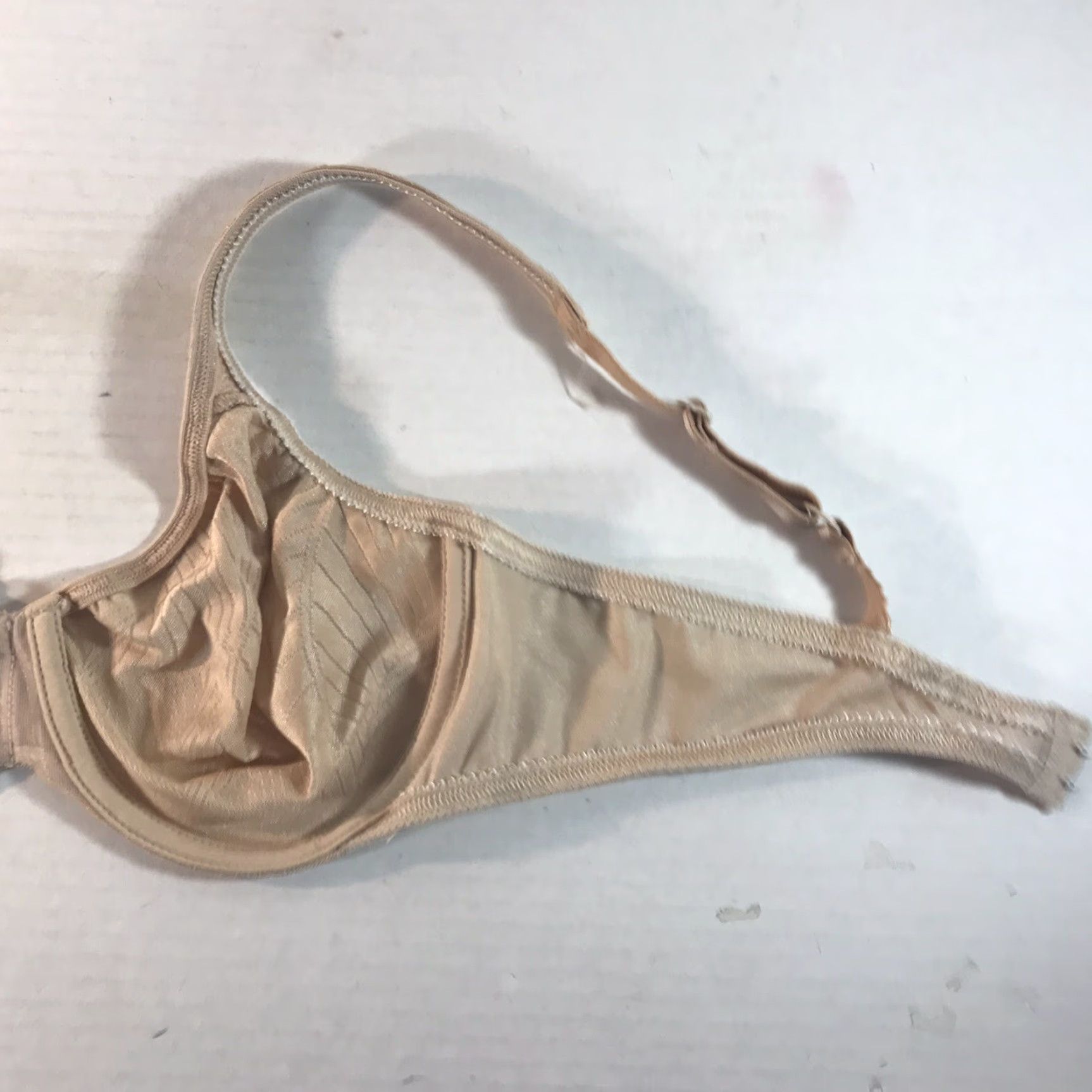Vintage WARNER'S Push Up Bra 36C Beige Sheer Lace Women's Classic Size ONE SIZE - 3 Thumbnail